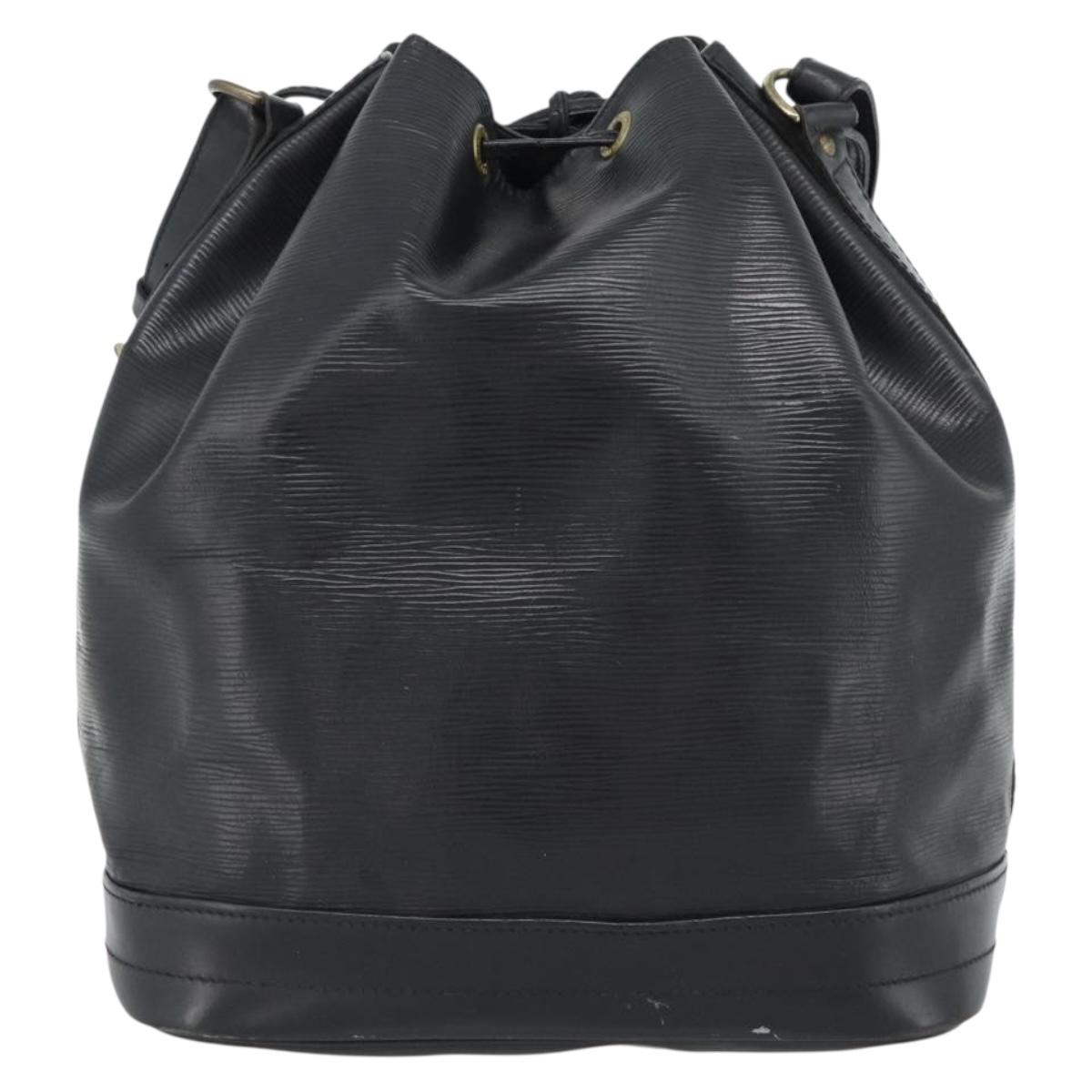 LOUIS VUITTON Epi Noe Shoulder Bag Black M44002 LV Auth 189185
