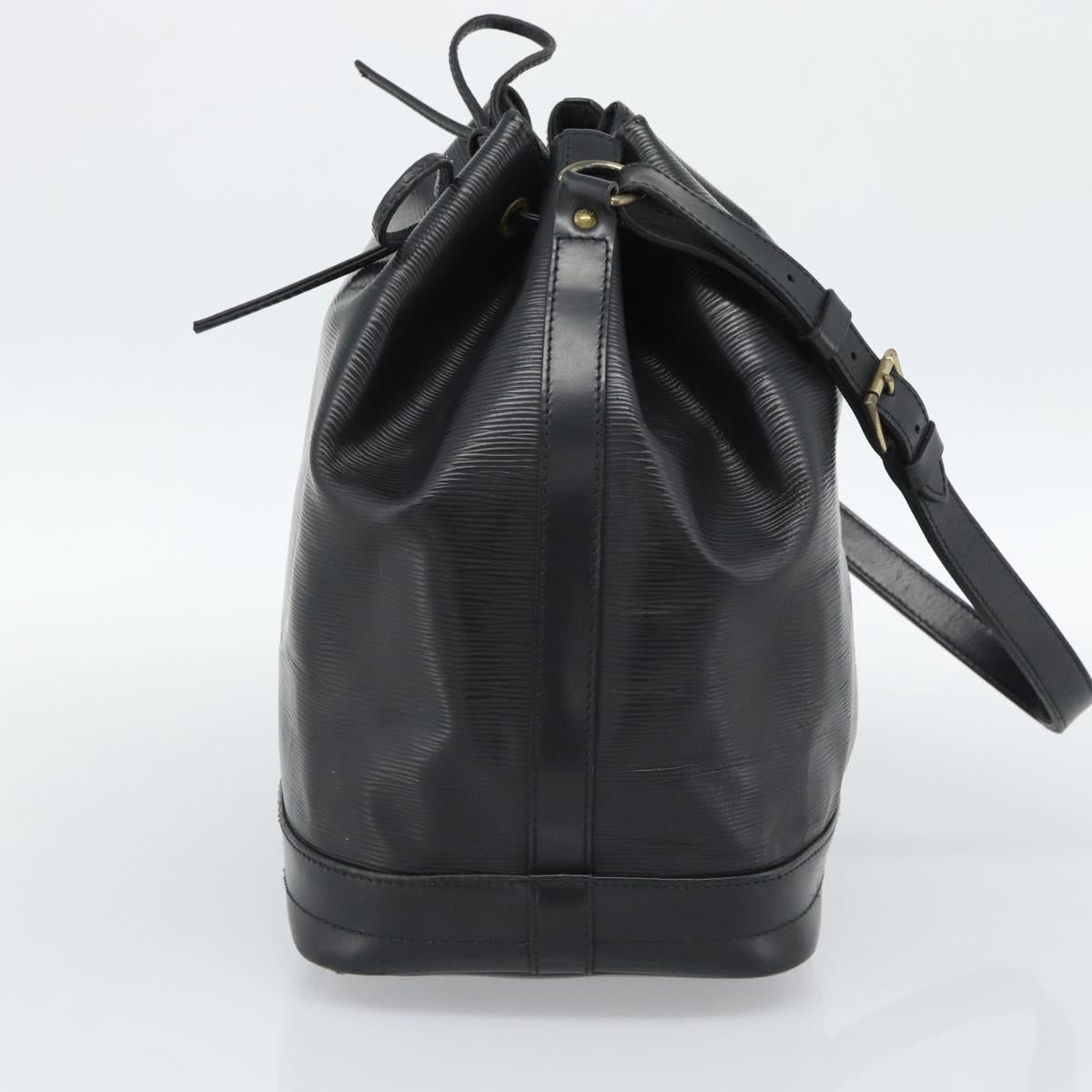 LOUIS VUITTON Epi Noe Shoulder Bag Black M44002 LV Auth 189185