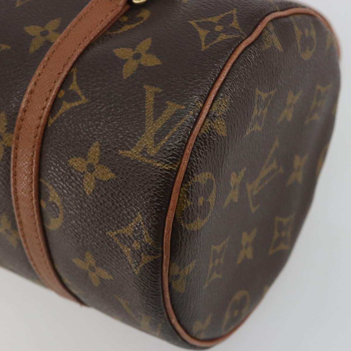 LOUIS VUITTON Monogram Papillon 26 Hand Bag M51366 LV Auth 189191