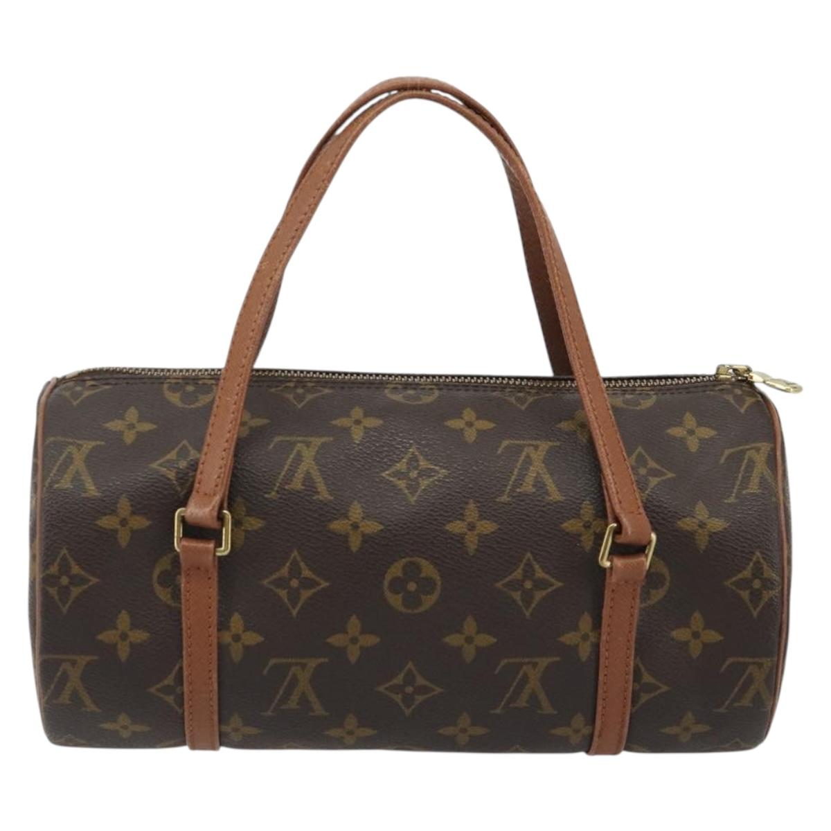 LOUIS VUITTON Monogram Papillon 26 Hand Bag M51366 LV Auth 189191