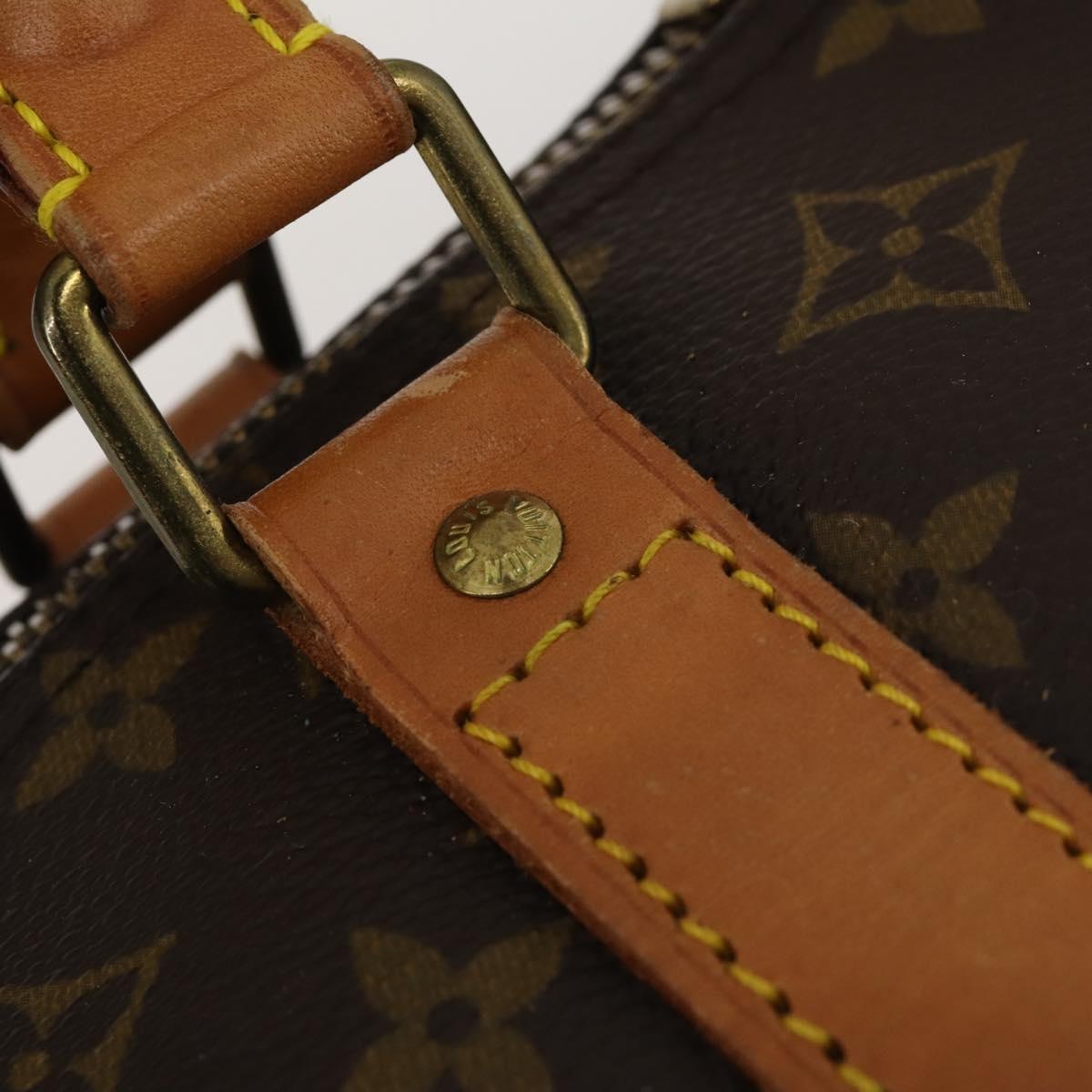 LOUIS VUITTON Monogram Keepall Bandouliere 60 Boston Bag M41412 LV Auth 189194