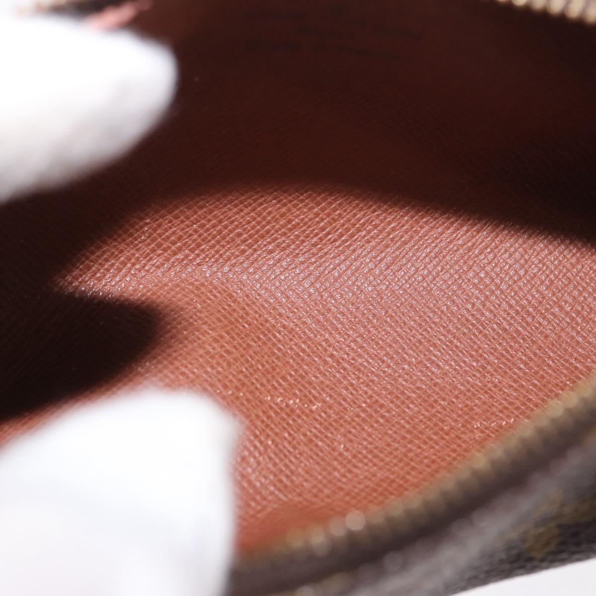 LOUIS VUITTON Monogram Papillon Pouch LV Auth 189197