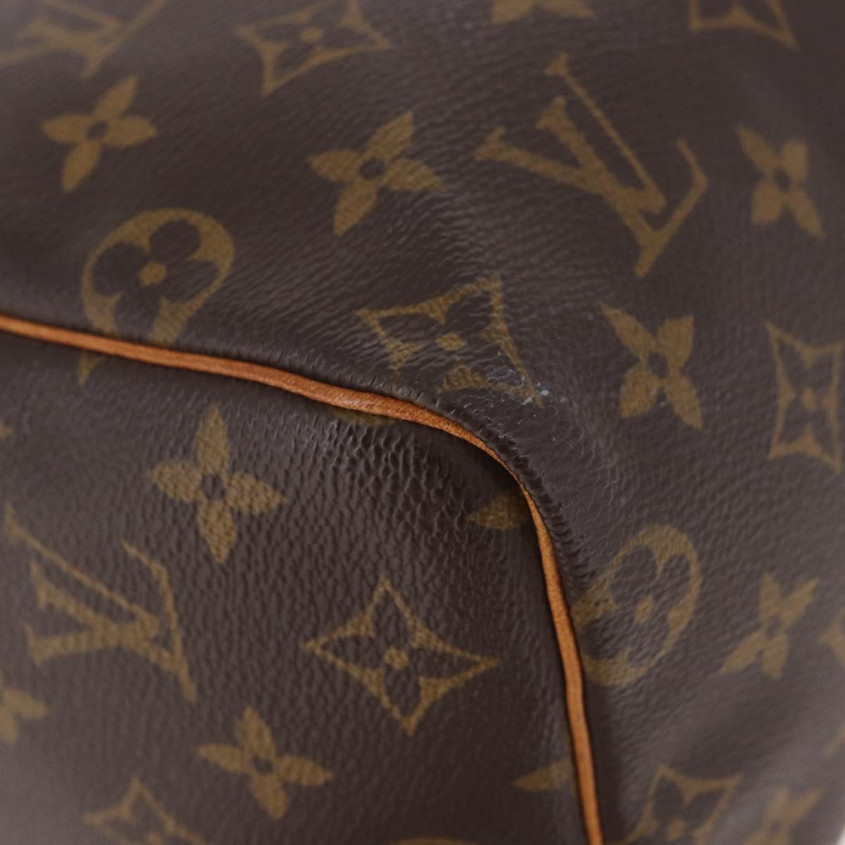 LOUIS VUITTON Monogram Speedy 25 Hand Bag M41528 LV Auth 189204A