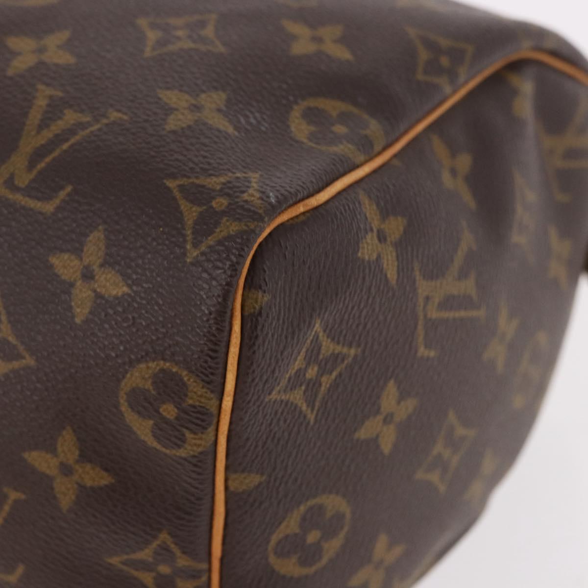 LOUIS VUITTON Monogram Speedy 25 Hand Bag M41528 LV Auth 189204A