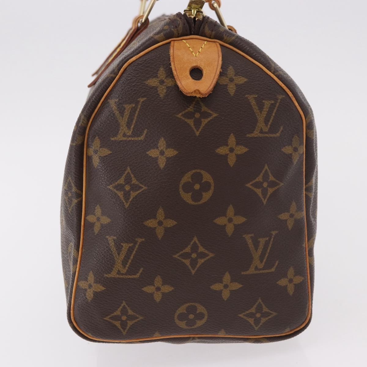 LOUIS VUITTON Monogram Speedy 25 Hand Bag M41528 LV Auth 189204A