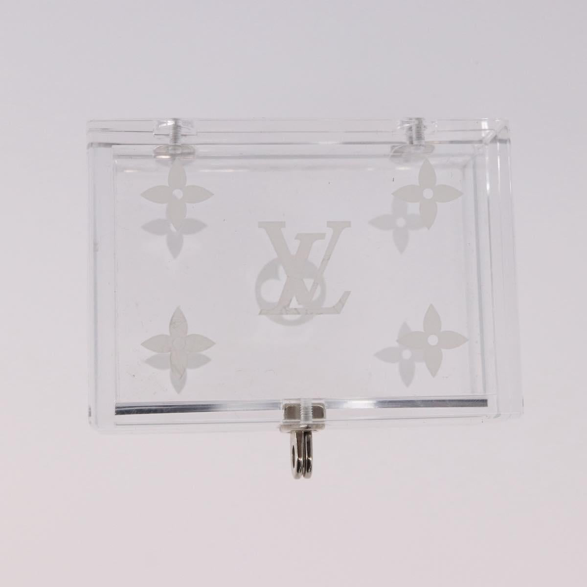 LOUIS VUITTON Domino Dice 6 Set Clear LV Auth 189211