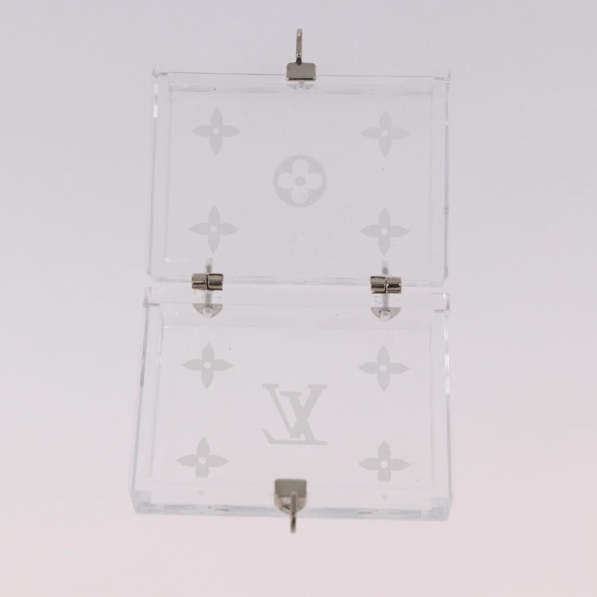 LOUIS VUITTON Domino Dice 6 Set Clear LV Auth 189211