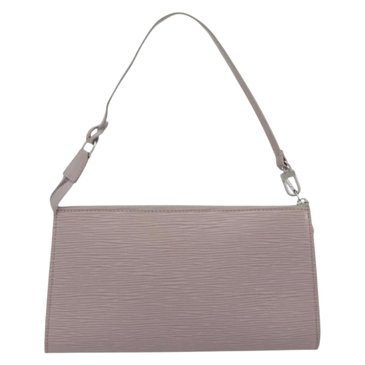 LOUIS VUITTON Epi Pochette Accessoires Accessory Pouch Lilac M52982 Auth 189213V