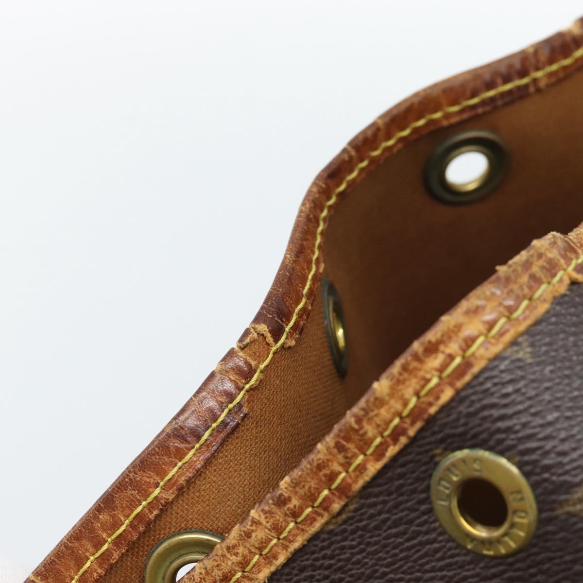 LOUIS VUITTON Monogram Petit Noe Shoulder Bag M42226 LV Auth 189218