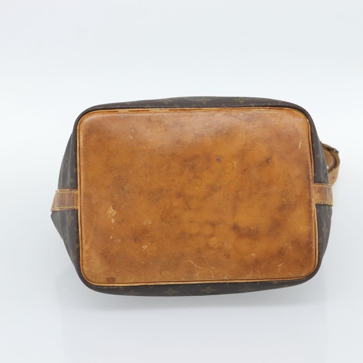 LOUIS VUITTON Monogram Petit Noe Shoulder Bag M42226 LV Auth 189218