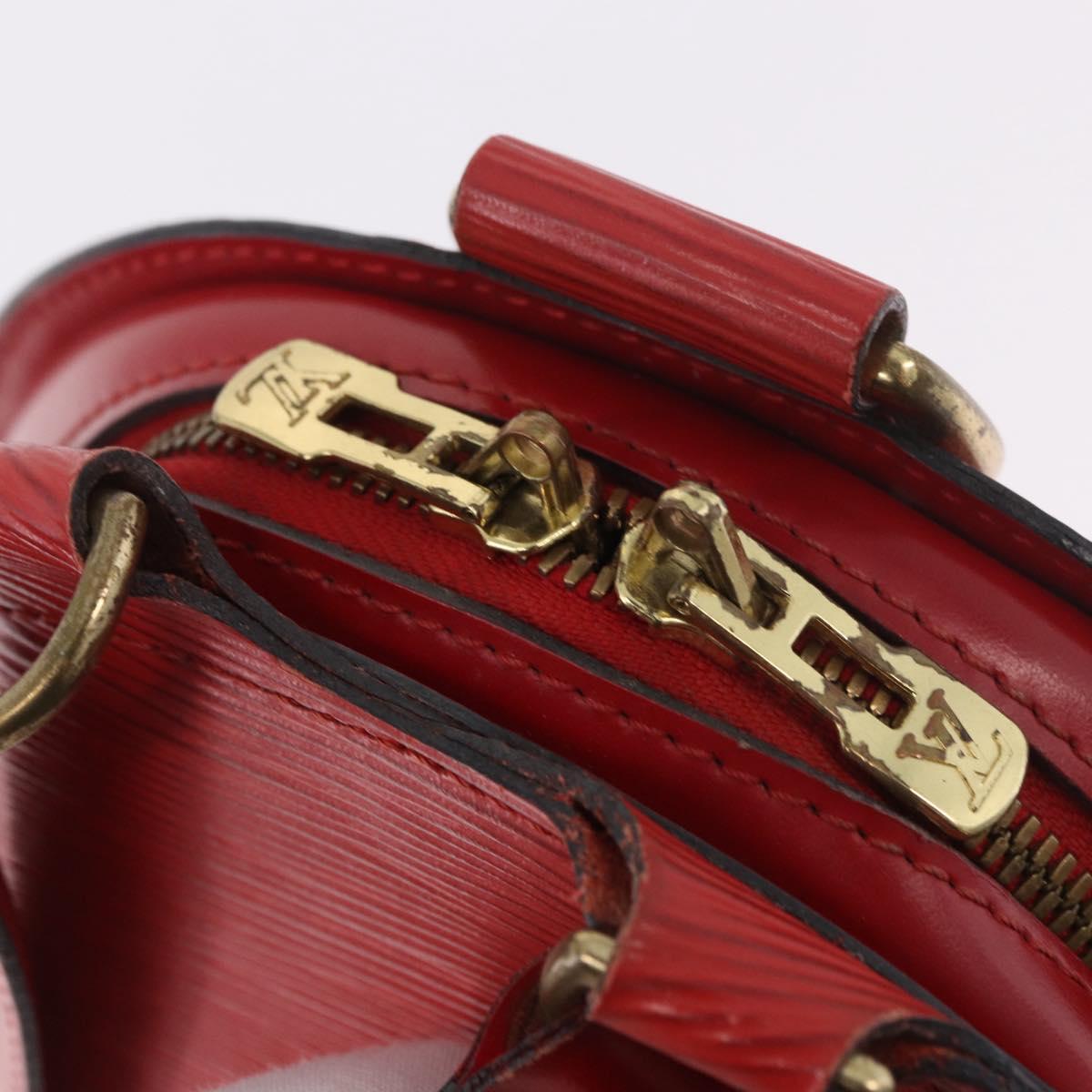 LOUIS VUITTON Epi Mabillon Backpack Castilian Red M52237 LV Auth 189221