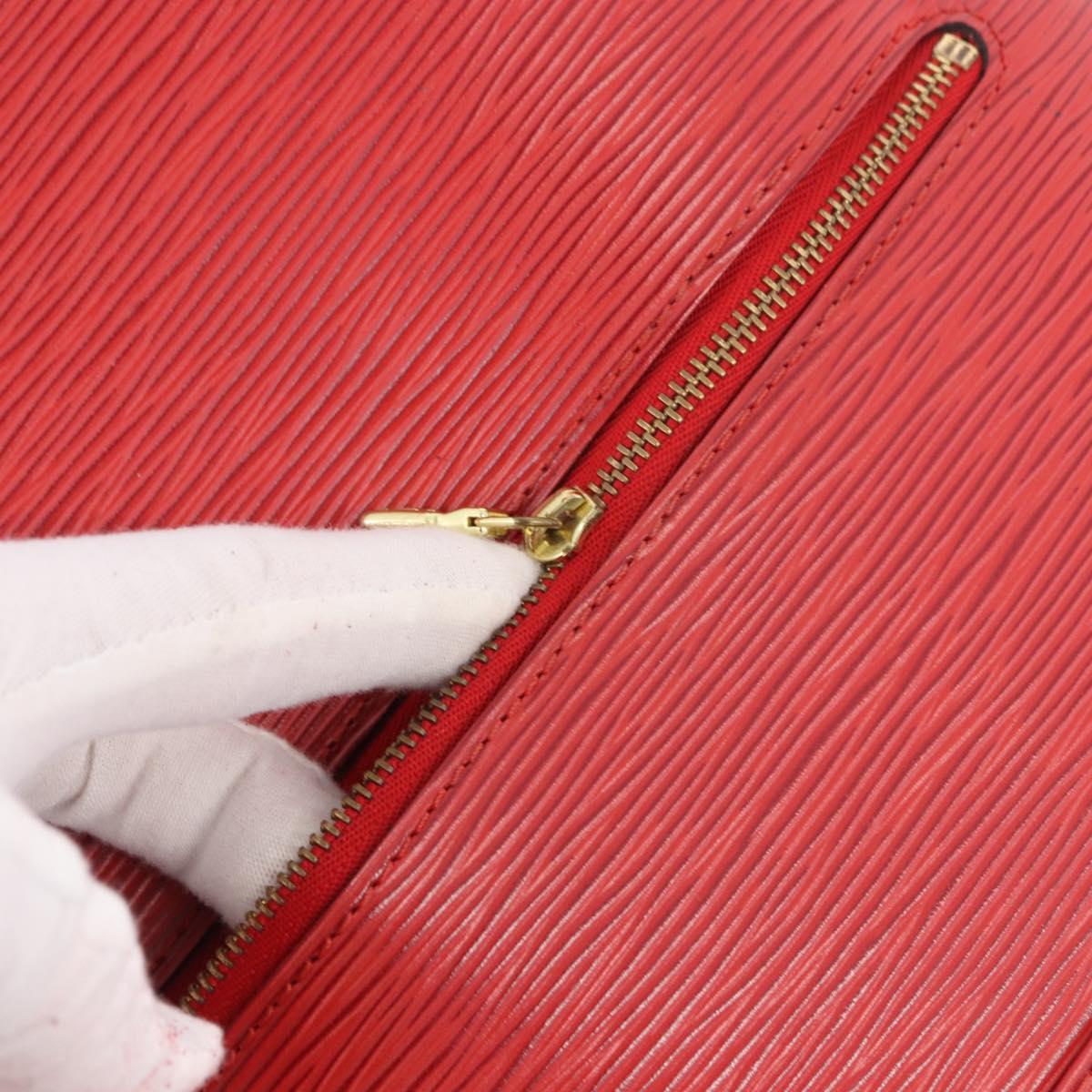 LOUIS VUITTON Epi Mabillon Backpack Castilian Red M52237 LV Auth 189221