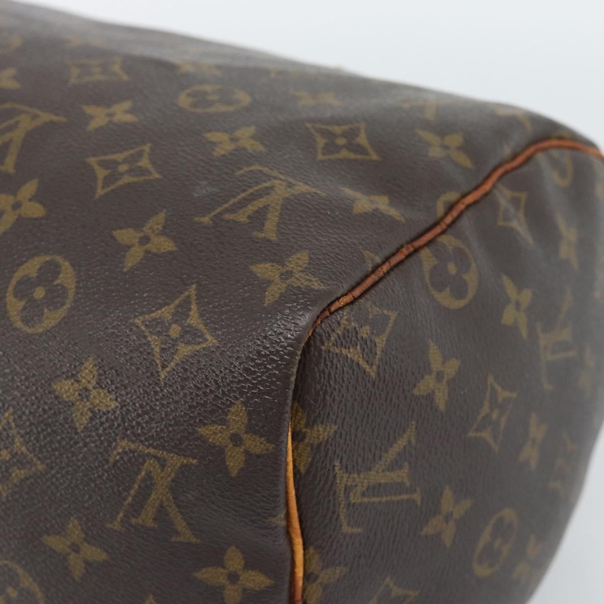 LOUIS VUITTON Monogram Speedy 30 Hand Bag M41526 LV Auth 189238