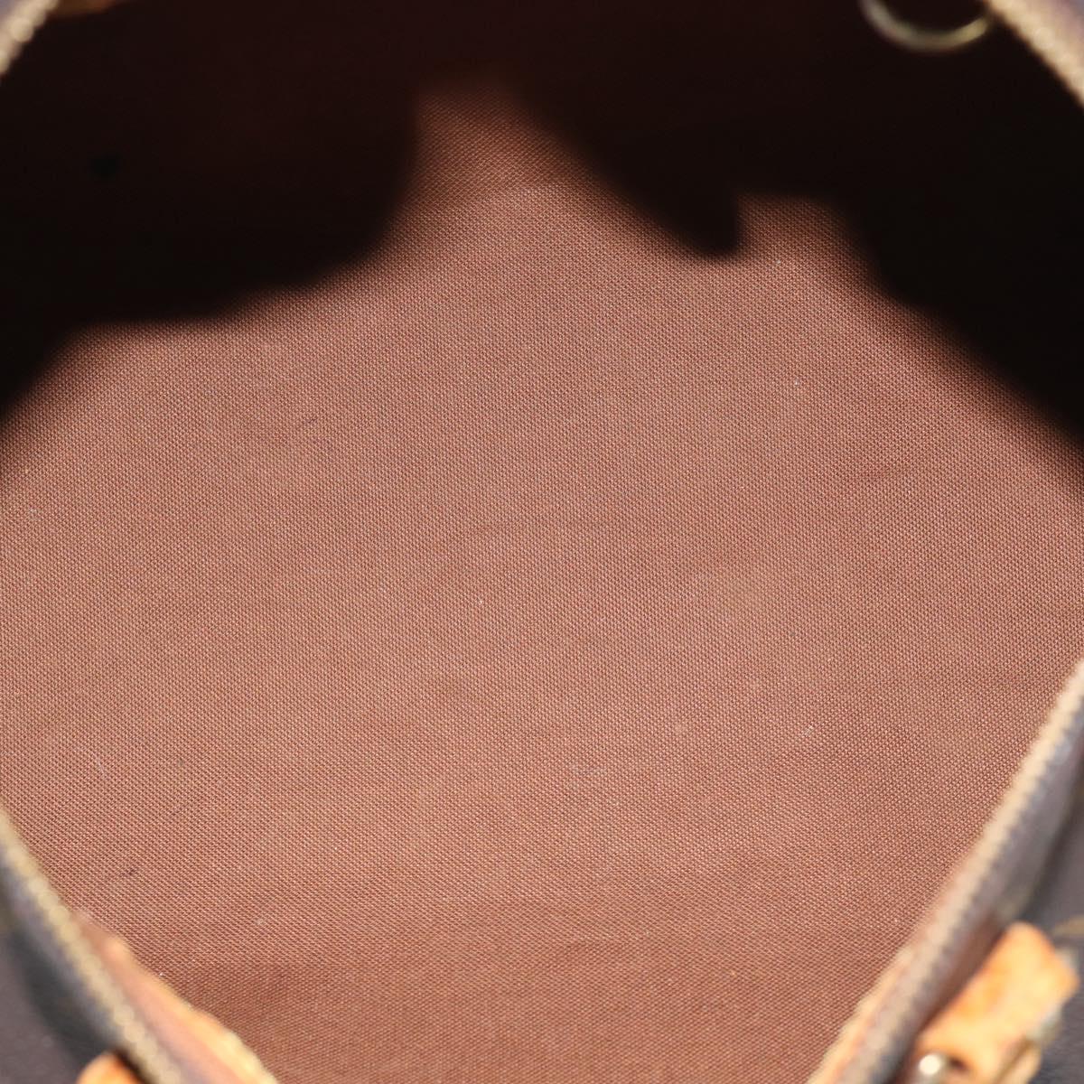 LOUIS VUITTON Monogram Speedy 30 Hand Bag M41526 LV Auth 189238