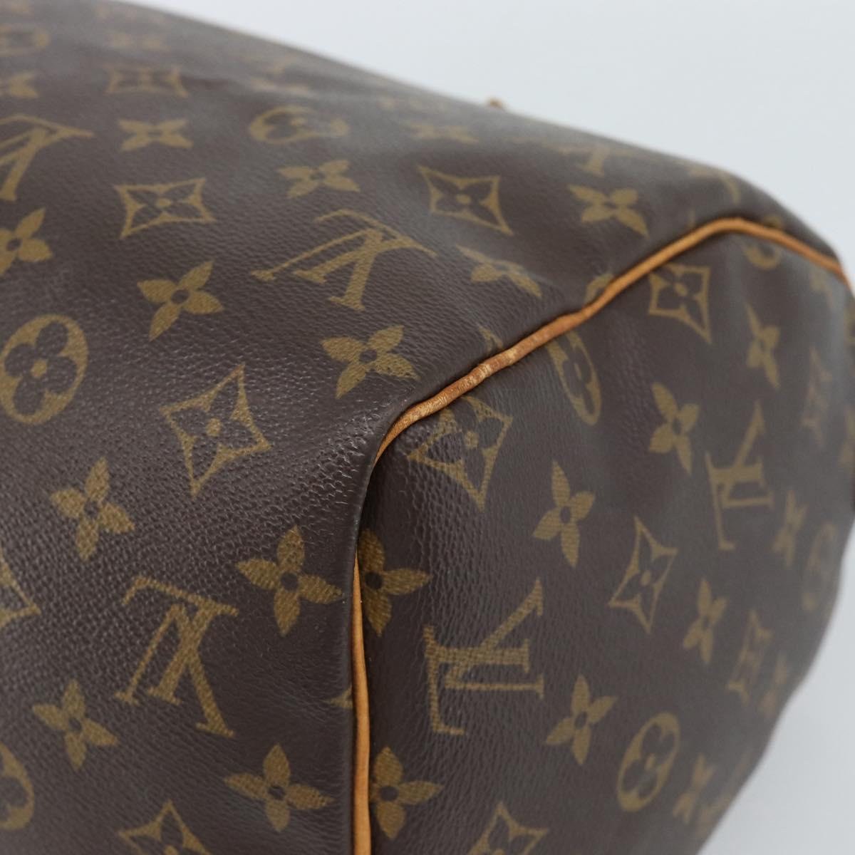 LOUIS VUITTON Monogram Speedy 30 Hand Bag M41526 LV Auth 189239