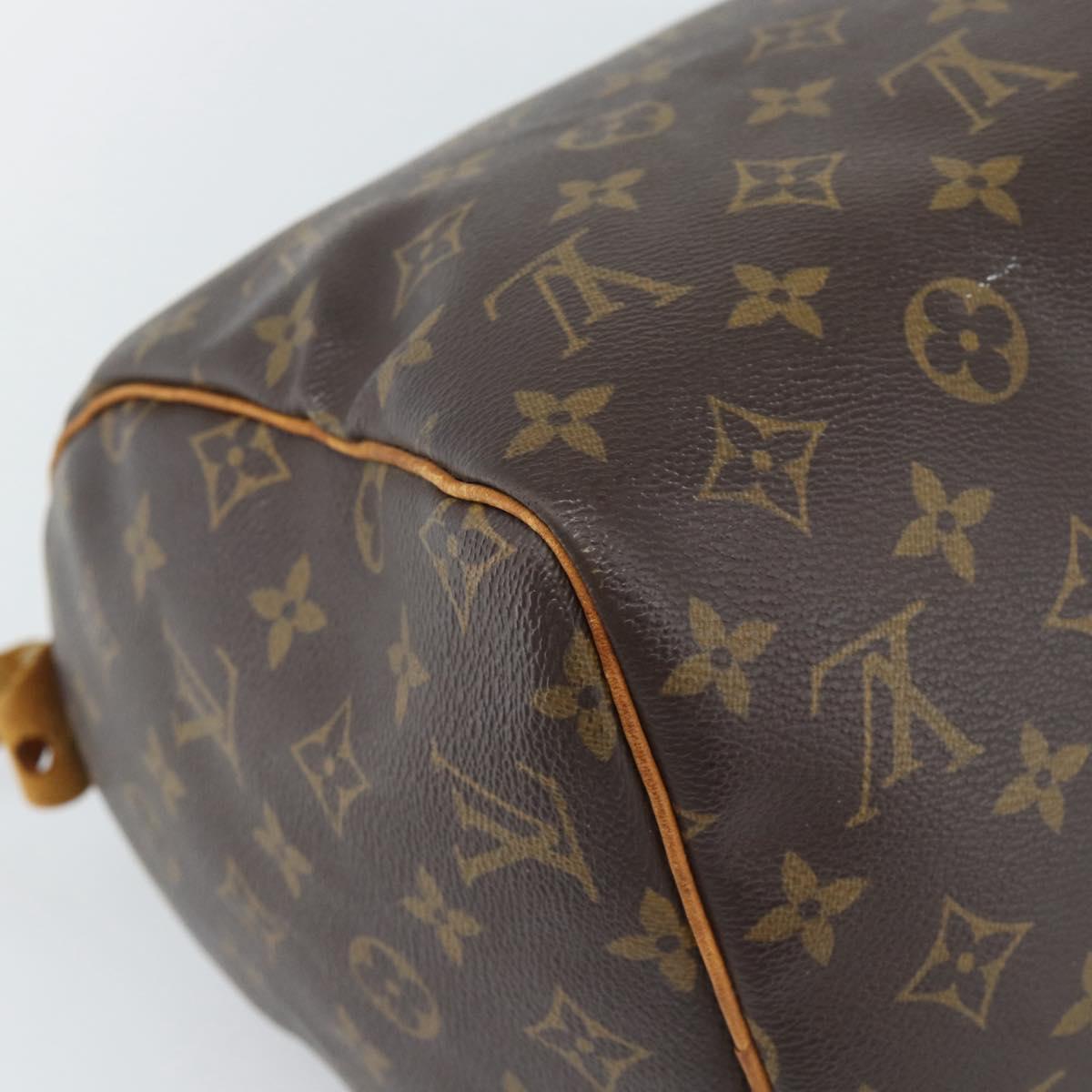 LOUIS VUITTON Monogram Speedy 30 Hand Bag M41526 LV Auth 189239