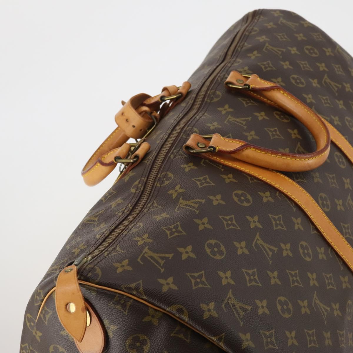 LOUIS VUITTON Monogram Keepall 55 Boston Bag Vintage M41424 LV Auth 189250