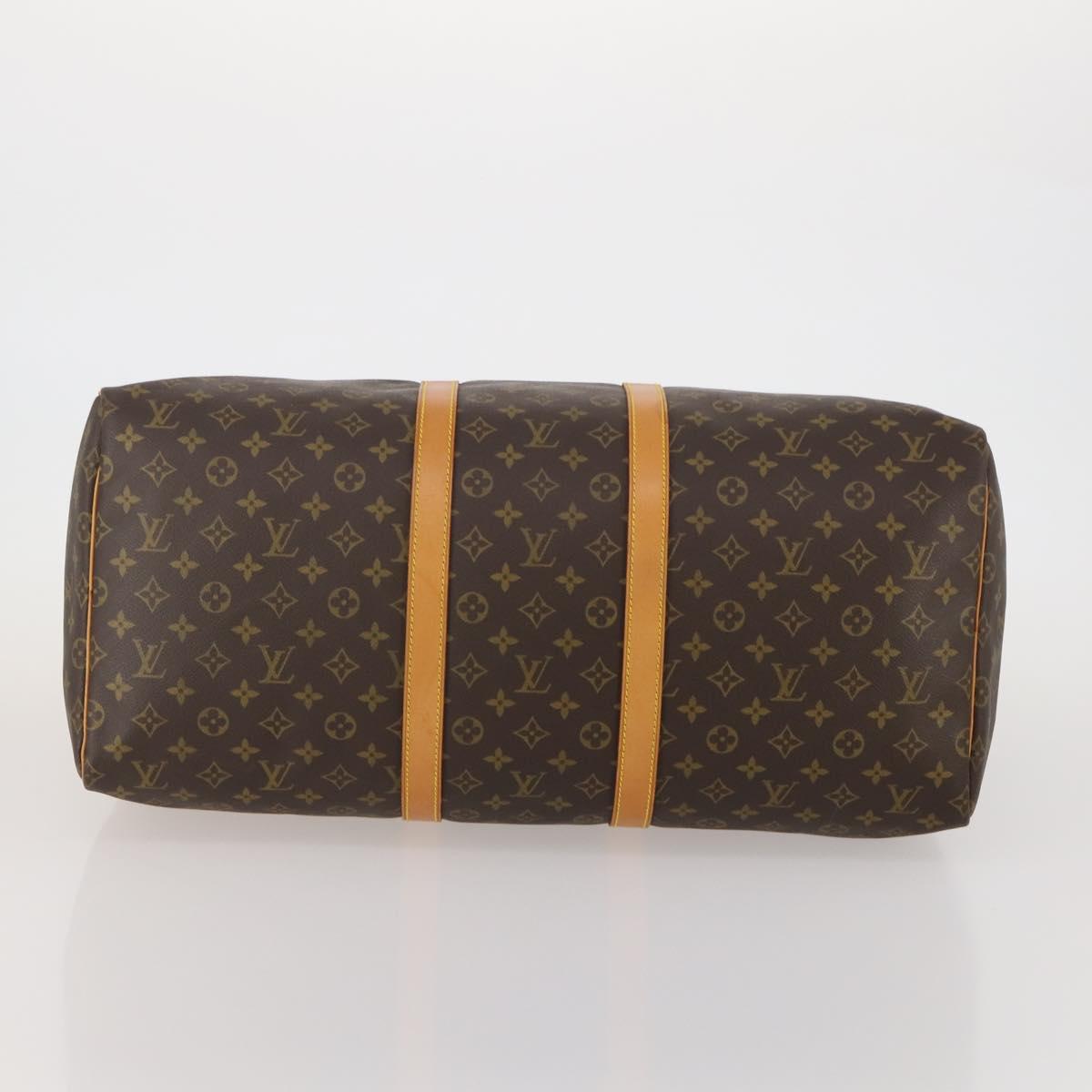 LOUIS VUITTON Monogram Keepall 55 Boston Bag Vintage M41424 LV Auth 189250