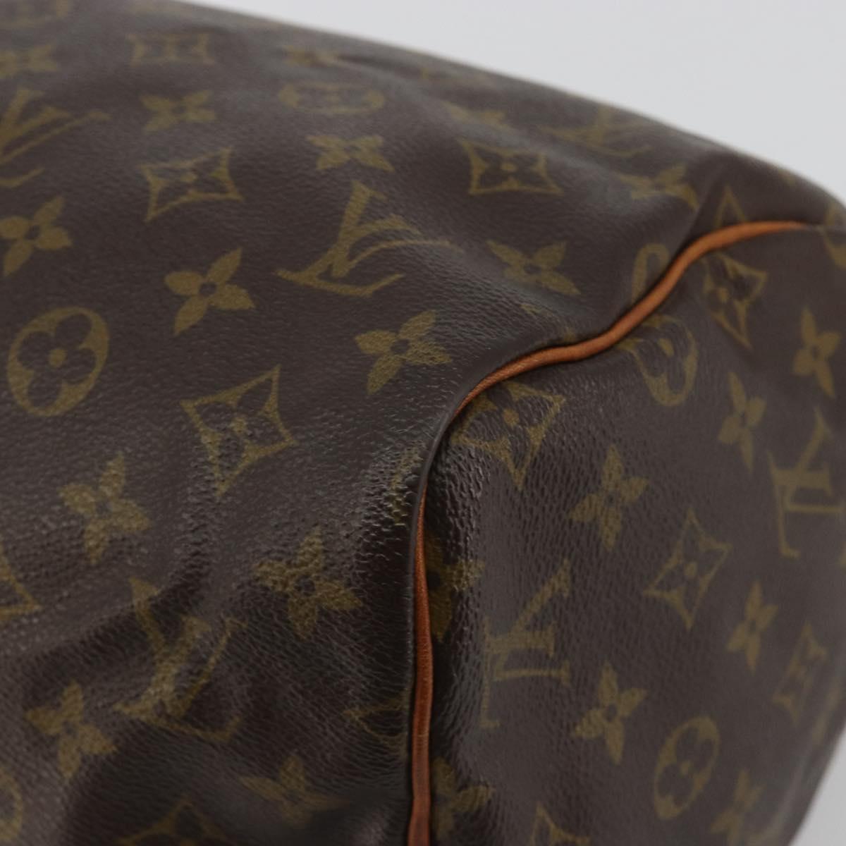 LOUIS VUITTON Monogram Speedy 30 Hand Bag M41526 LV Auth 189273
