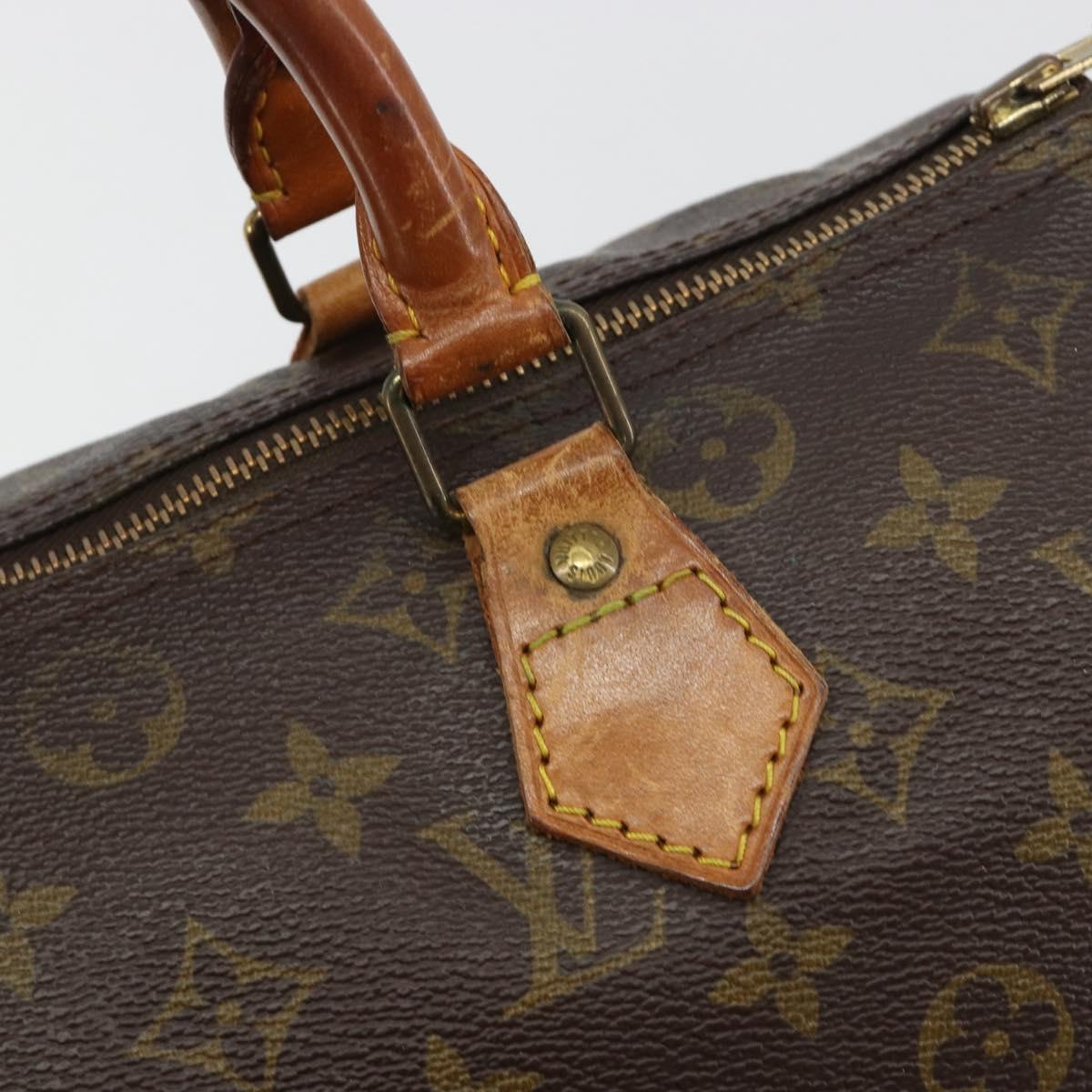 LOUIS VUITTON Monogram Speedy 30 Hand Bag M41526 LV Auth 189273