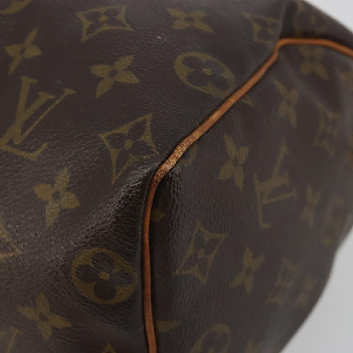 LOUIS VUITTON Monogram Speedy 25 Hand Bag M41528 LV Auth 189274