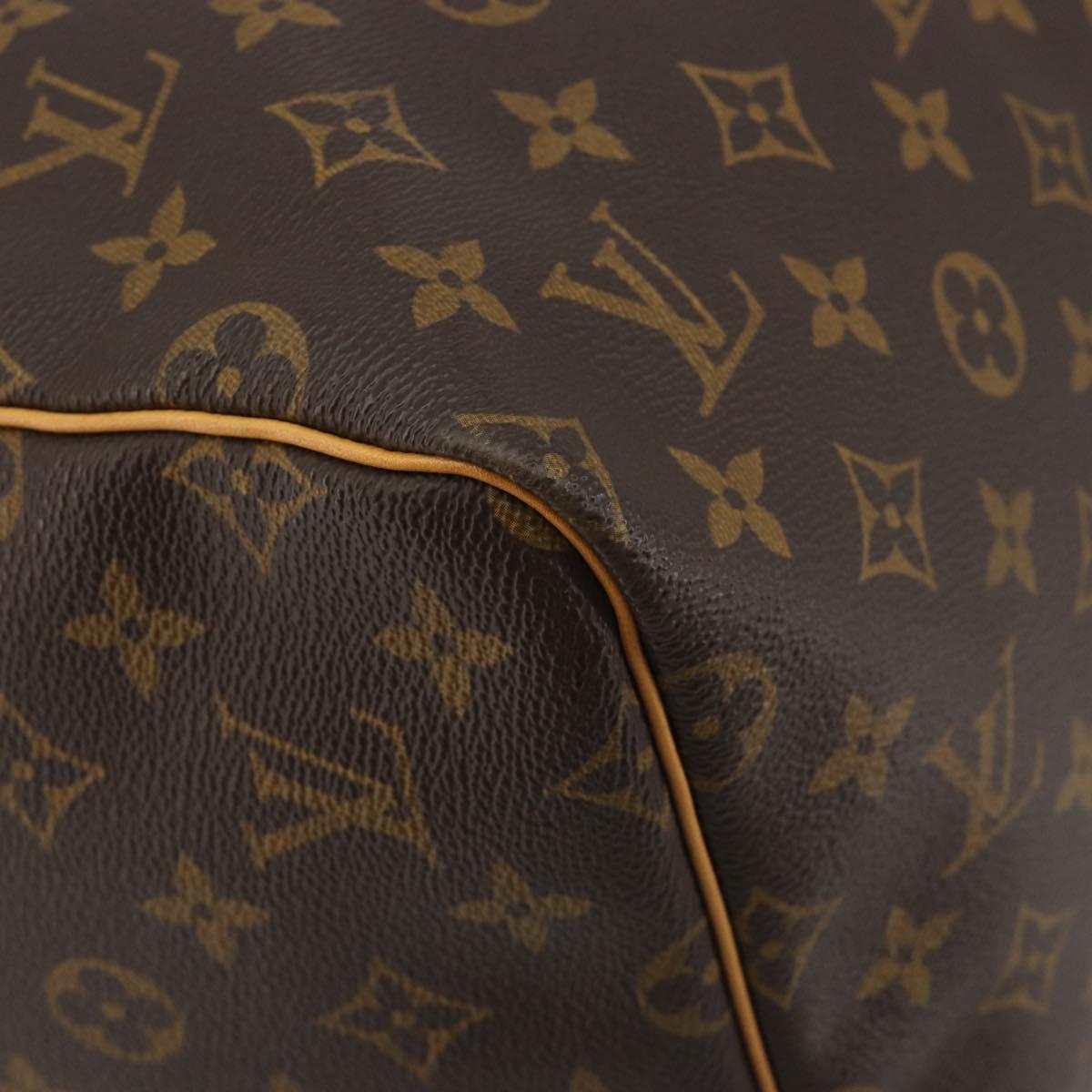 LOUIS VUITTON Monogram Keepall 55 Boston Bag M41424 LV Auth 189275