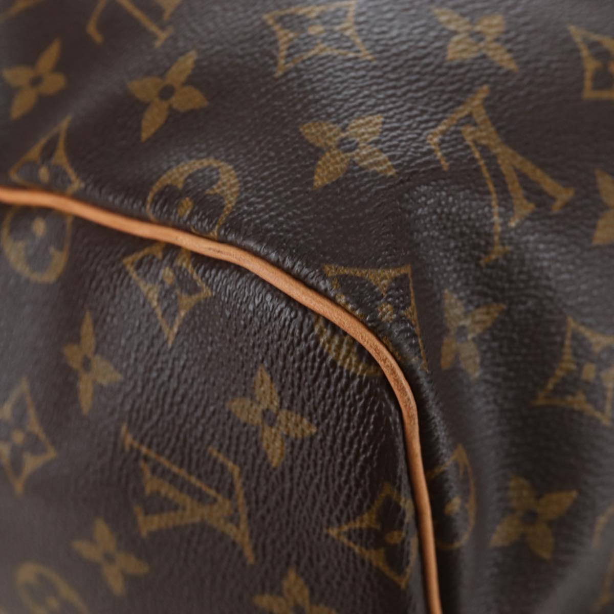 LOUIS VUITTON Monogram Keepall 55 Boston Bag M41424 LV Auth 189276V