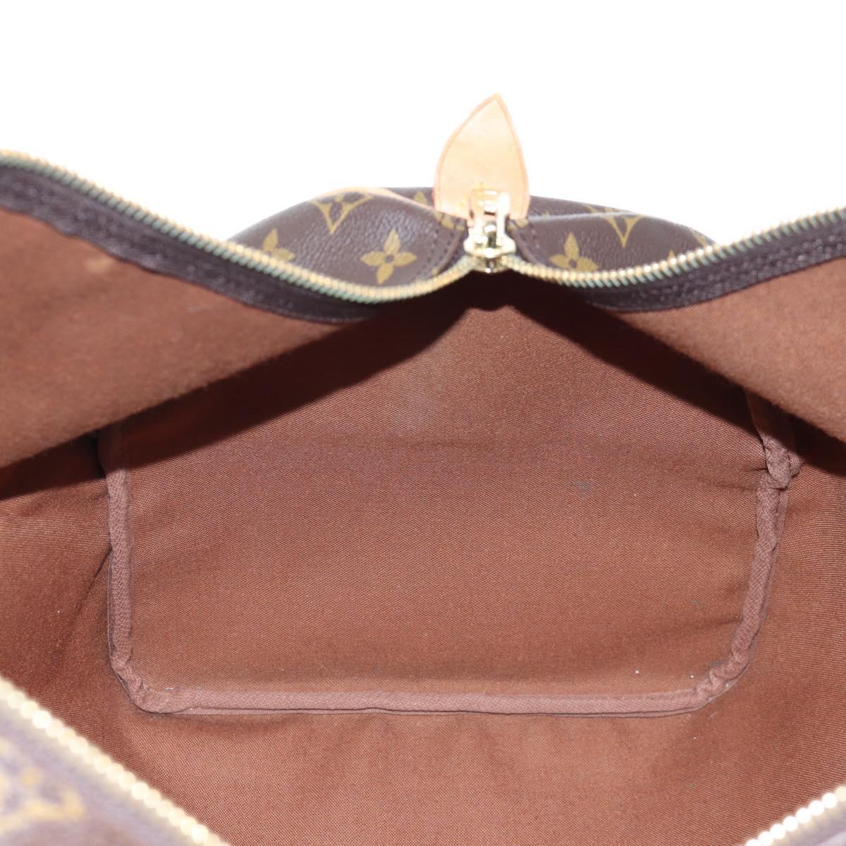 LOUIS VUITTON Monogram Keepall 55 Boston Bag M41424 LV Auth 189276V