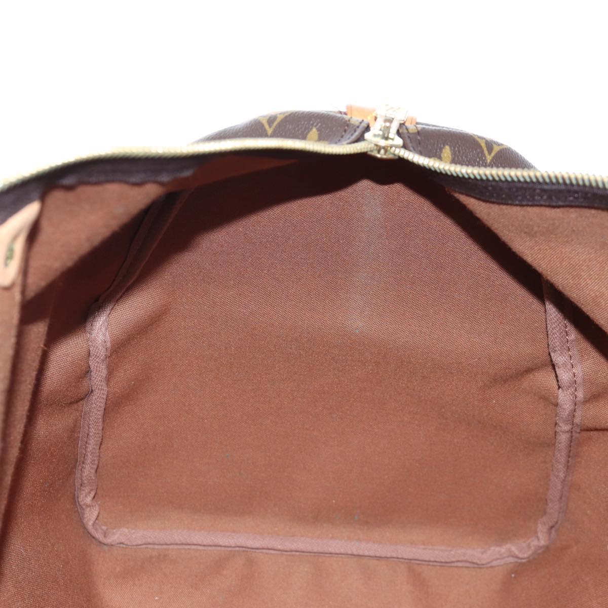 LOUIS VUITTON Monogram Keepall 55 Boston Bag M41424 LV Auth 189276V