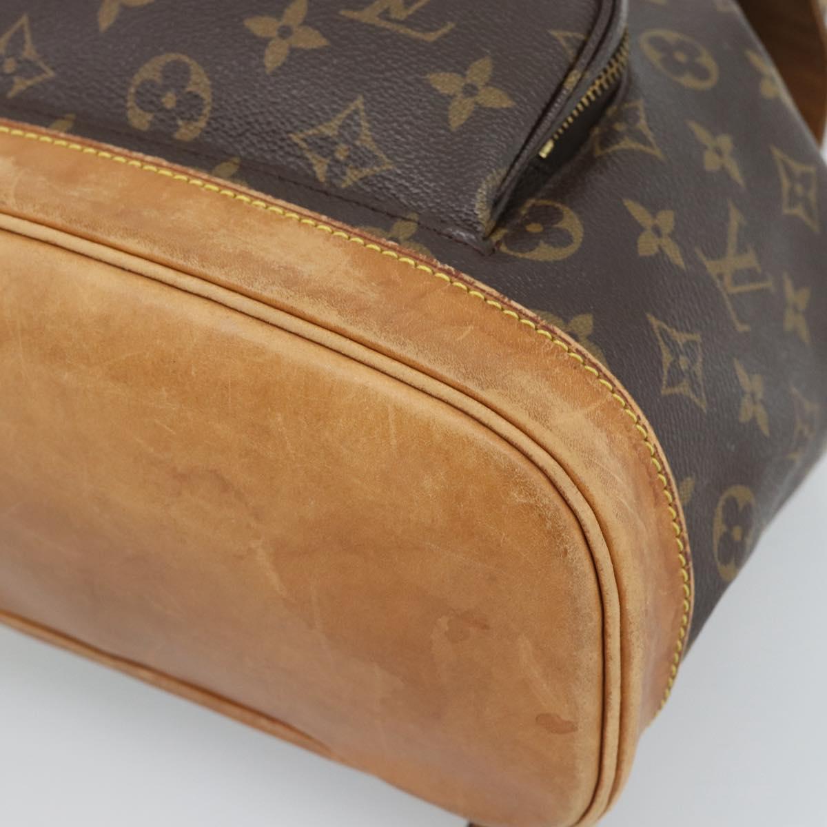 LOUIS VUITTON Monogram Montsouris MM Backpack M51136 LV Auth 189280