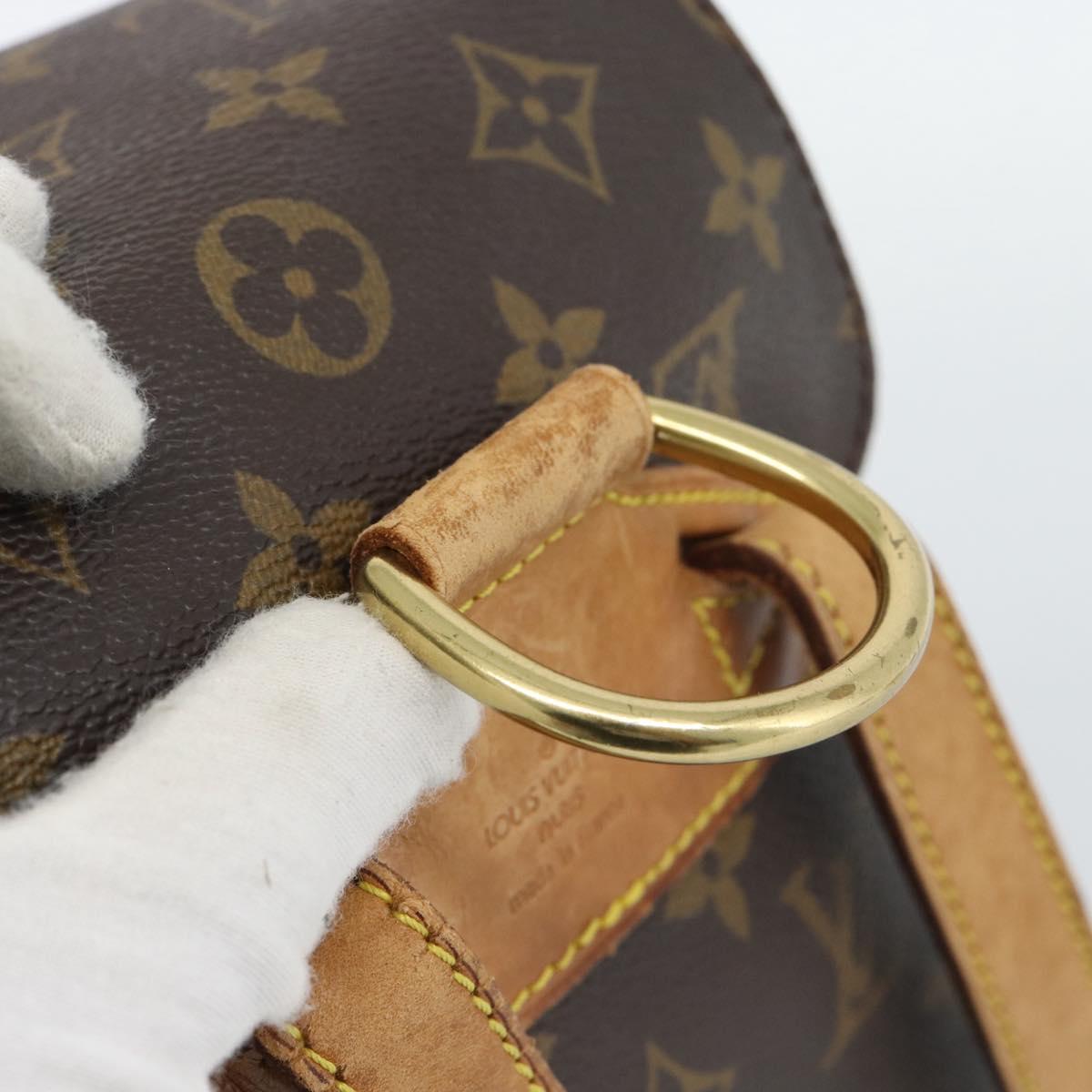 LOUIS VUITTON Monogram Montsouris MM Backpack M51136 LV Auth 189280