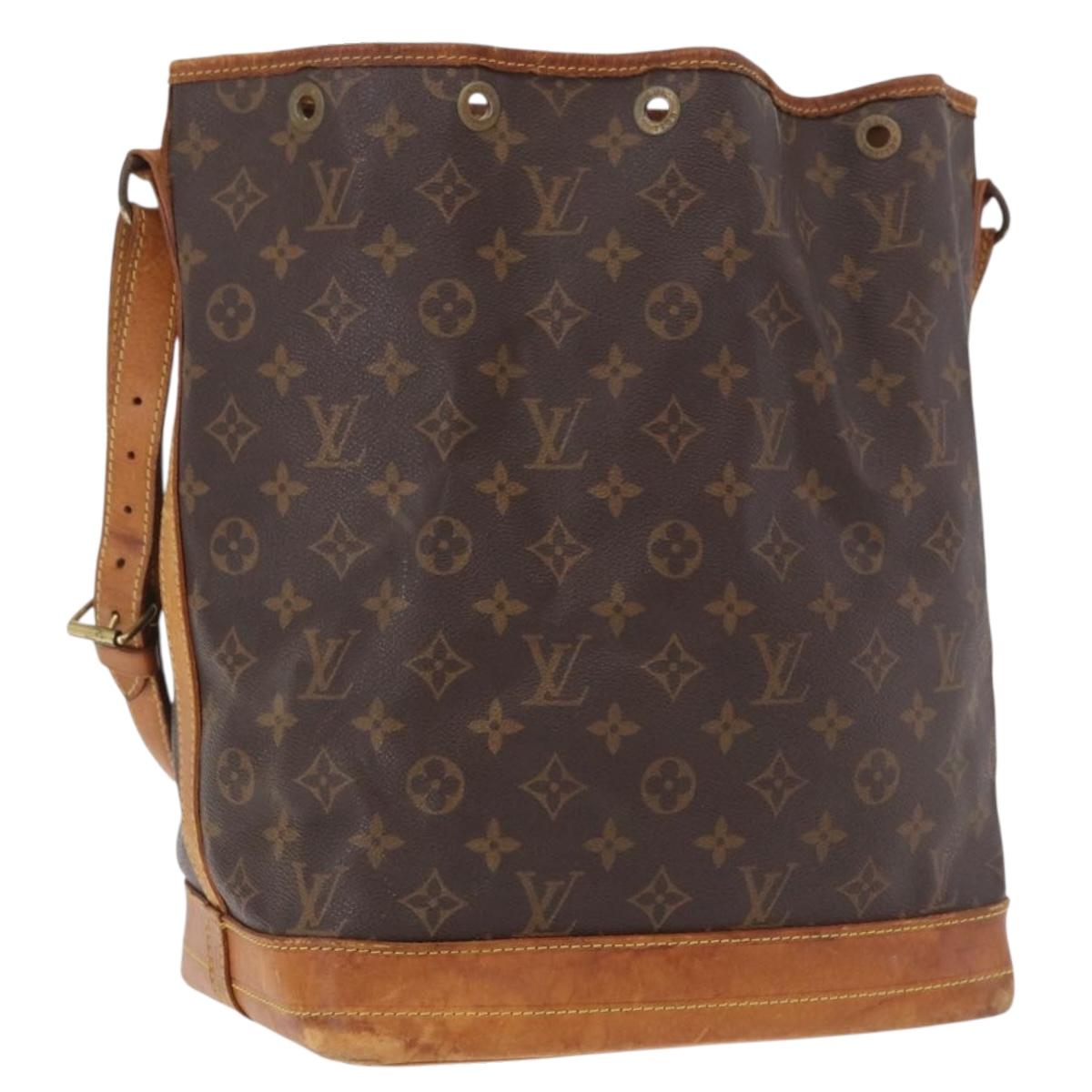 LOUIS VUITTON Monogram Noe Shoulder Bag M42224 LV Auth 189281