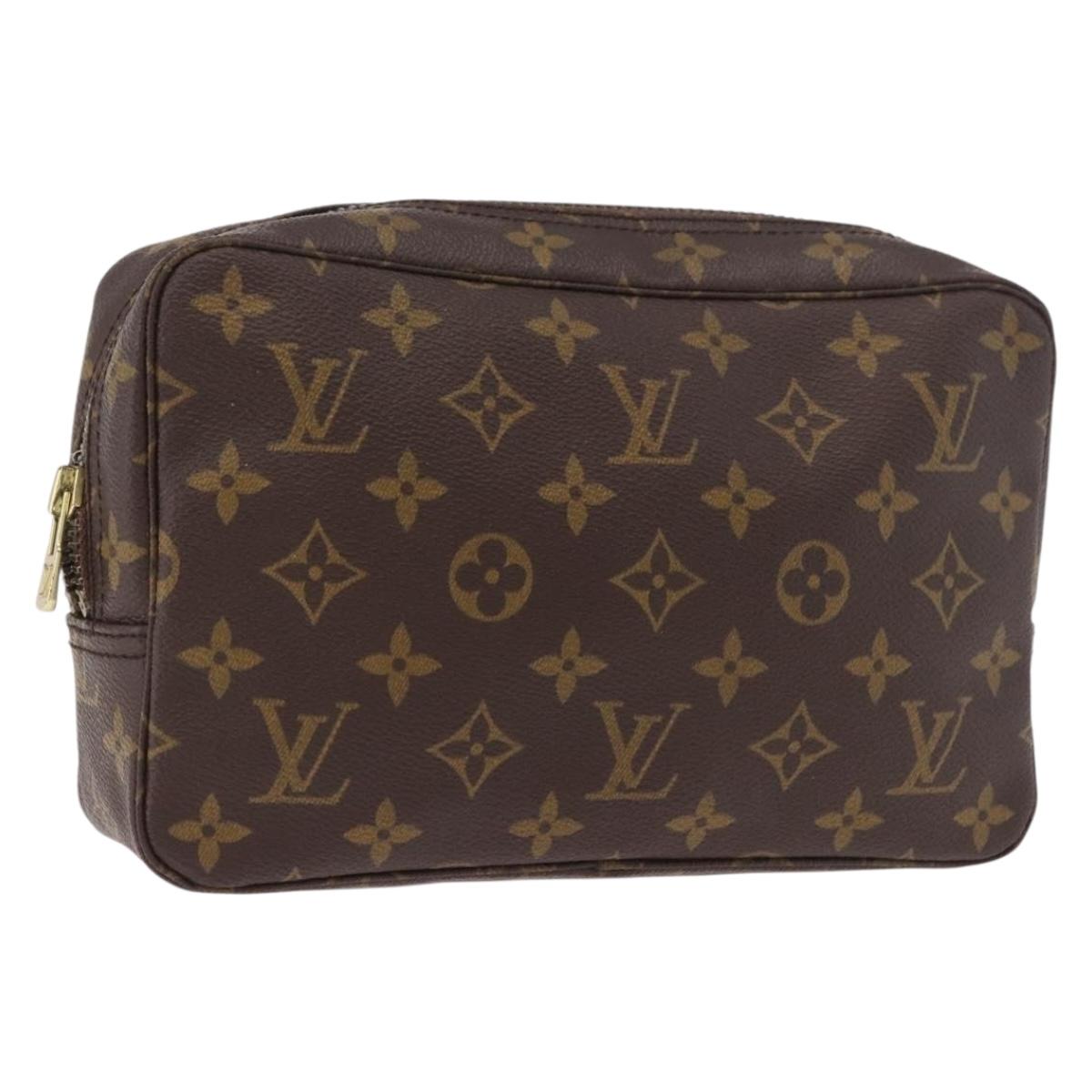 LOUIS VUITTON Monogram Trousse Toilette 23 Clutch Bag M47524 LV Auth 189286A