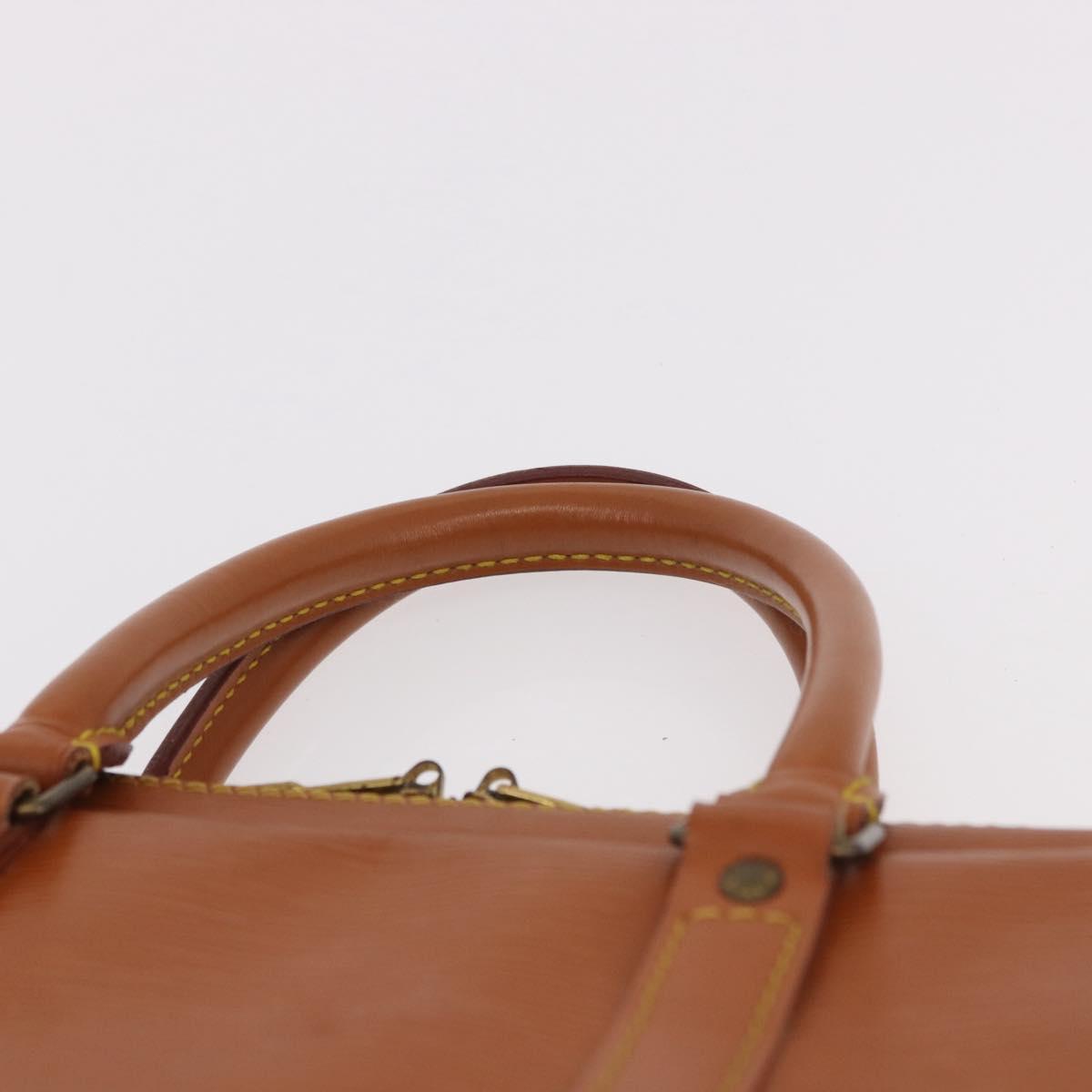 LOUIS VUITTON Epi Porte Documents Voyage Zipangu Gold M54478 Auth 189287