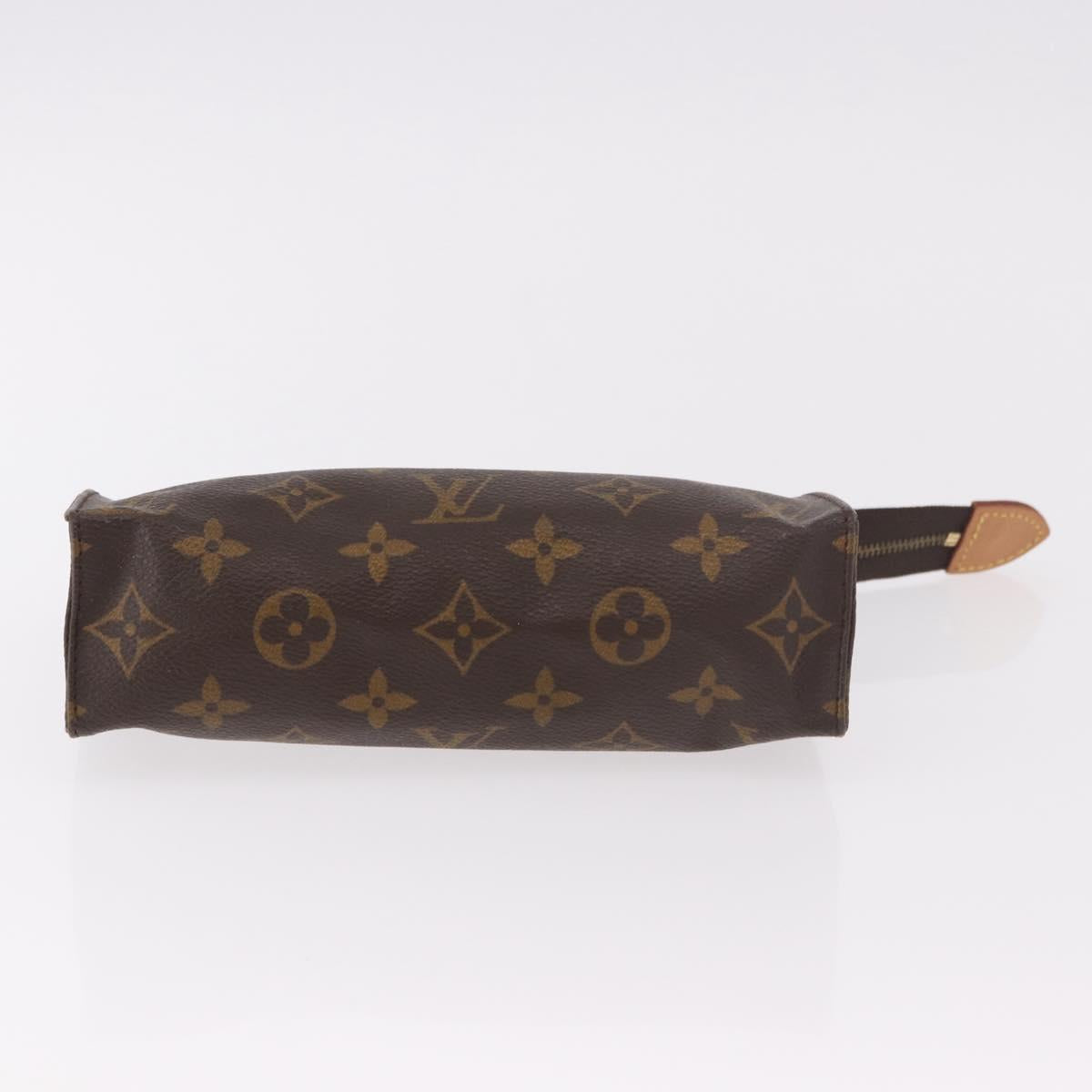LOUIS VUITTON Monogram Poche Toilette 19 Pouch M47544 LV Auth 189335