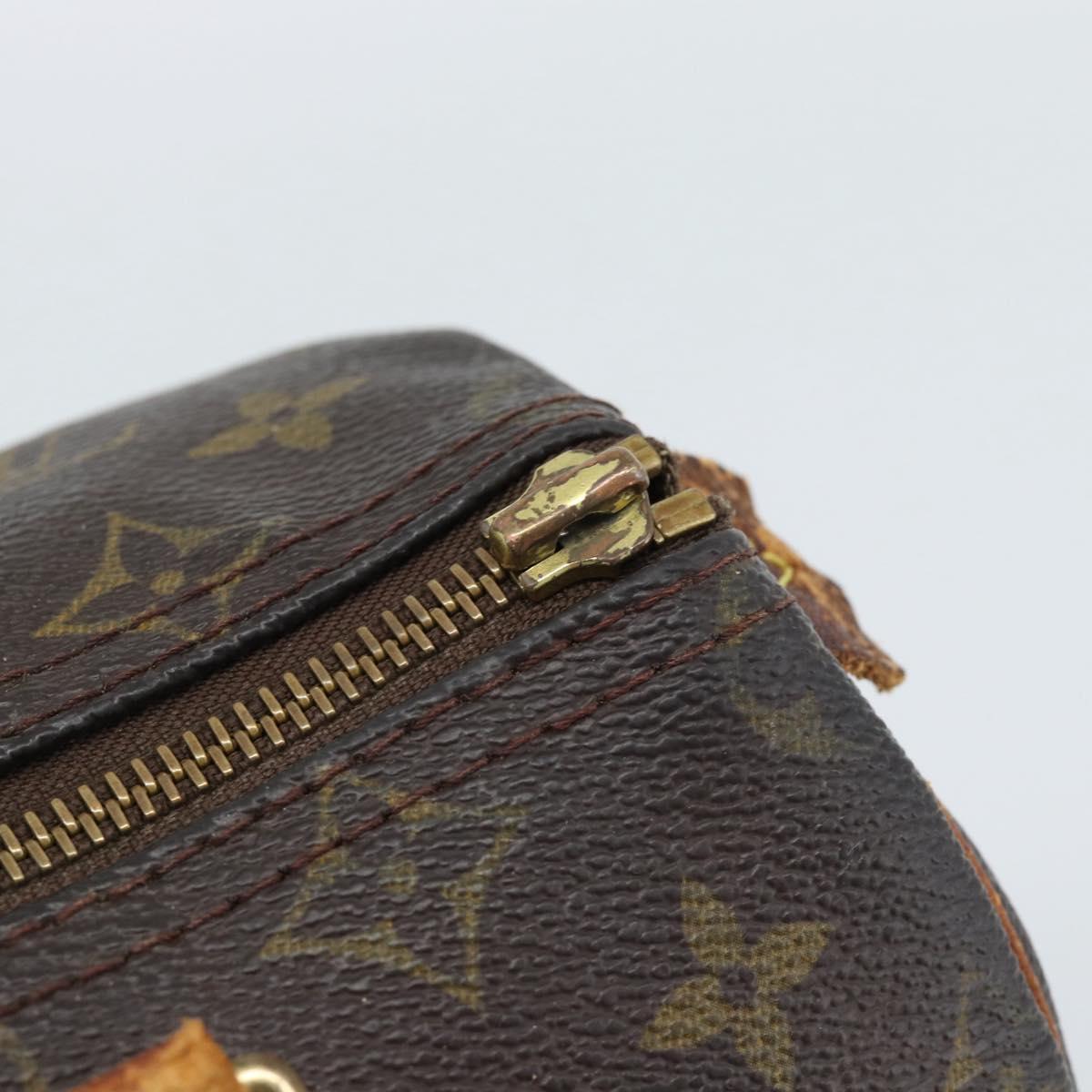 LOUIS VUITTON Monogram Speedy 25 Hand Bag M41528 LV Auth 189351