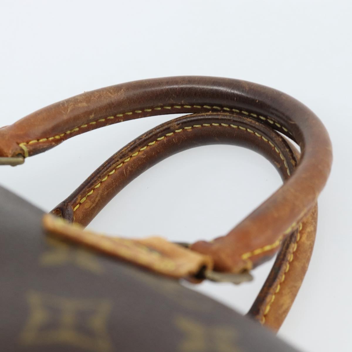 LOUIS VUITTON Monogram Speedy 25 Hand Bag M41528 LV Auth 189351