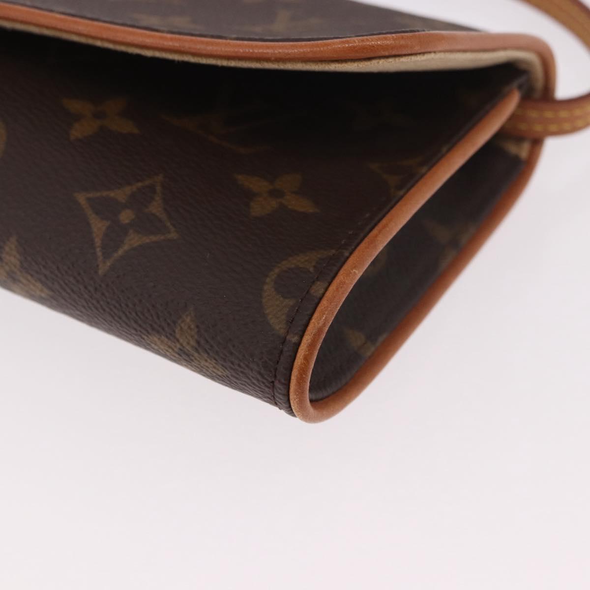 LOUIS VUITTON Monogram Pochette Twin GM Shoulder Bag M51852 LV Auth 189359V
