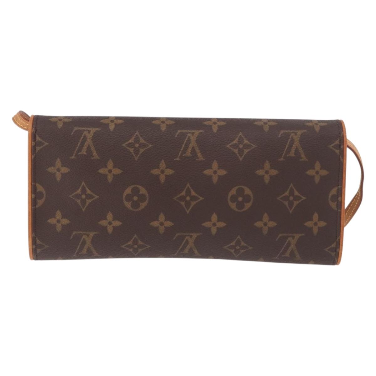 LOUIS VUITTON Monogram Pochette Twin GM Shoulder Bag M51852 LV Auth 189359V