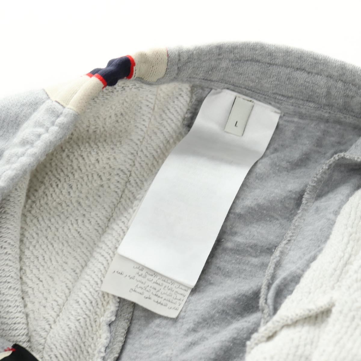 GUCCI Sweat Pants Cotton L Gray Auth 189370V