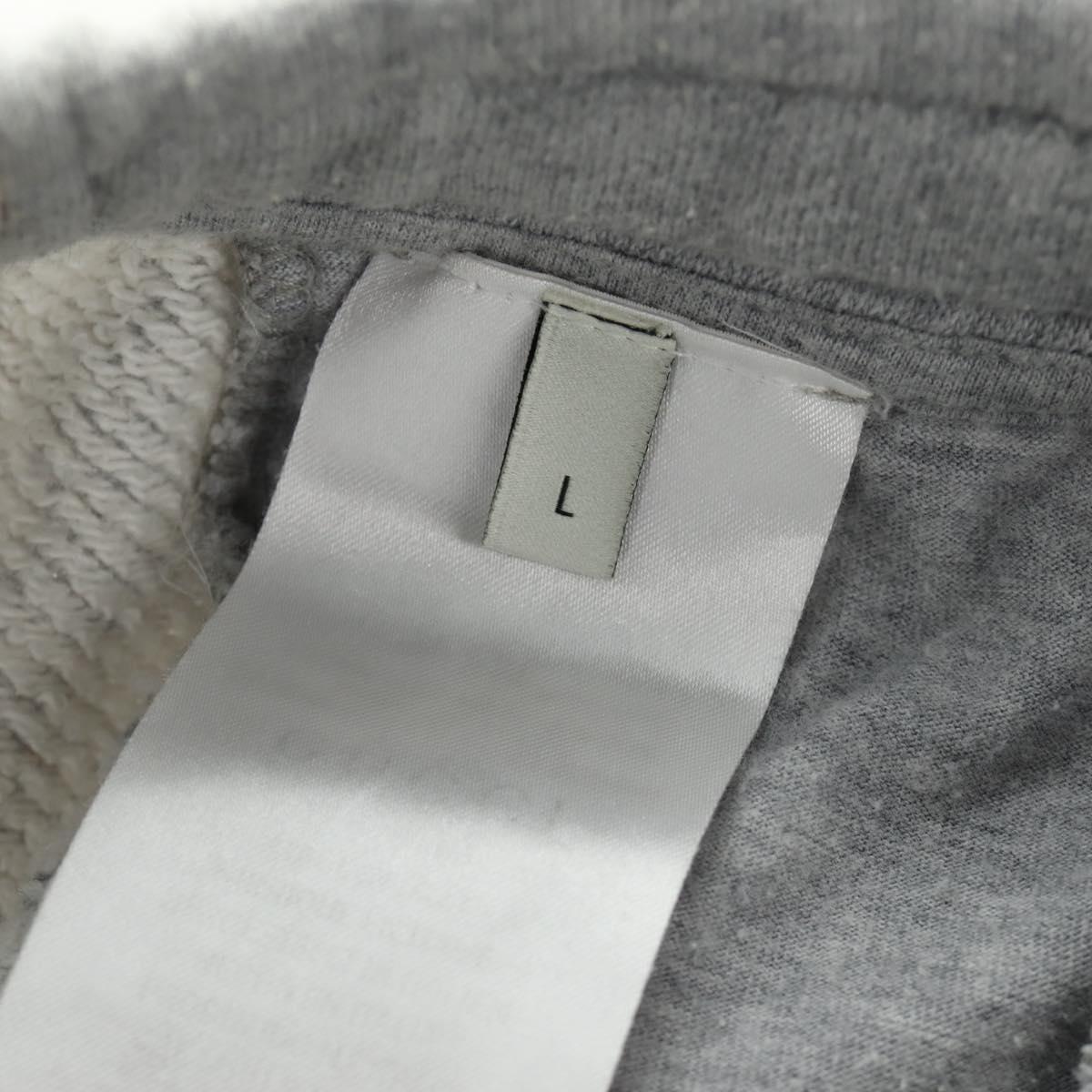 GUCCI Sweat Pants Cotton L Gray Auth 189370V