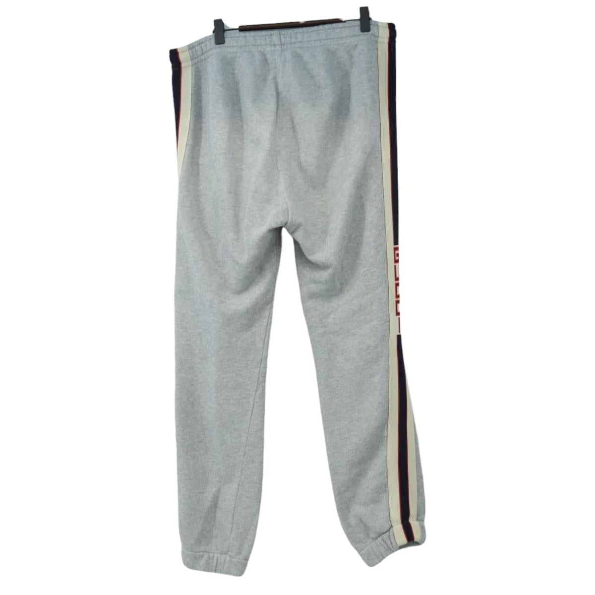 GUCCI Sweat Pants Cotton L Gray Auth 189370V