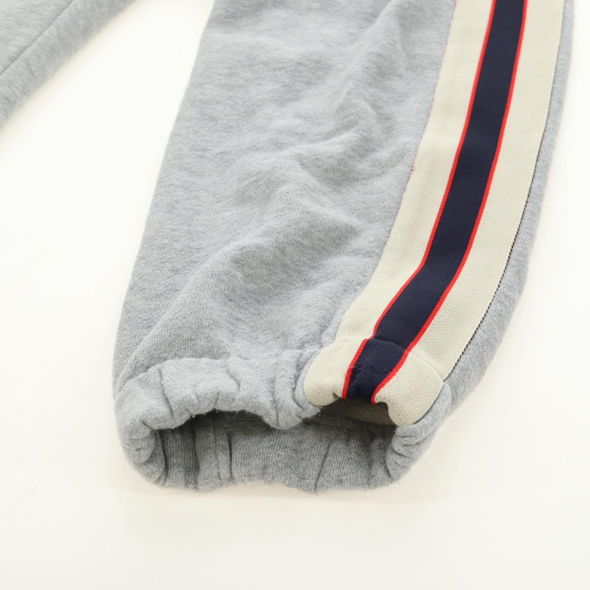 GUCCI Sweat Pants Cotton L Gray Auth 189370V