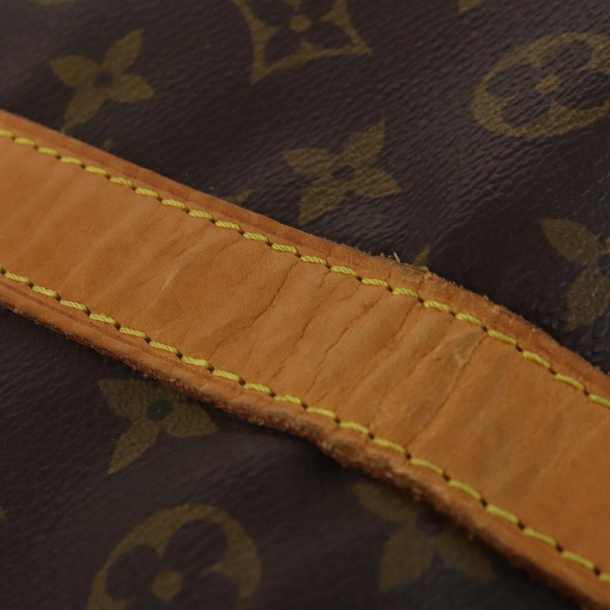 LOUIS VUITTON Monogram Sac Souple 55 Boston Bag M41622 LV Auth 189373