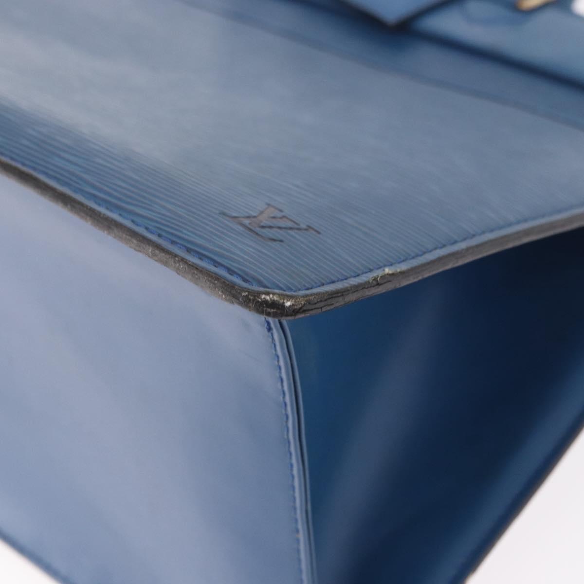 LOUIS VUITTON Epi Riviera Hand Bag Blue M48185 LV Auth 189376