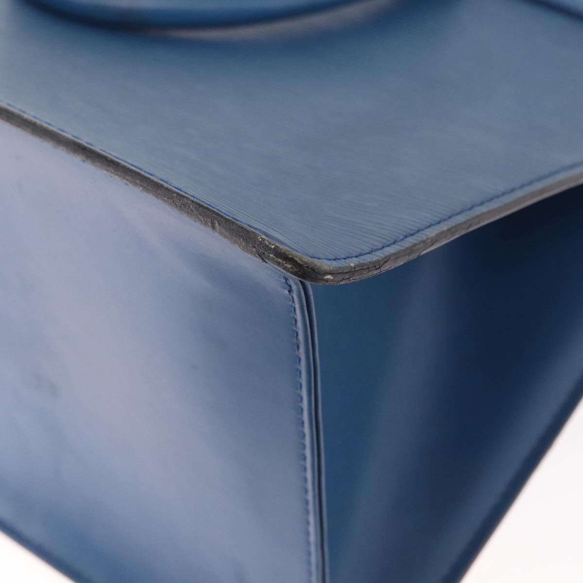 LOUIS VUITTON Epi Riviera Hand Bag Blue M48185 LV Auth 189376