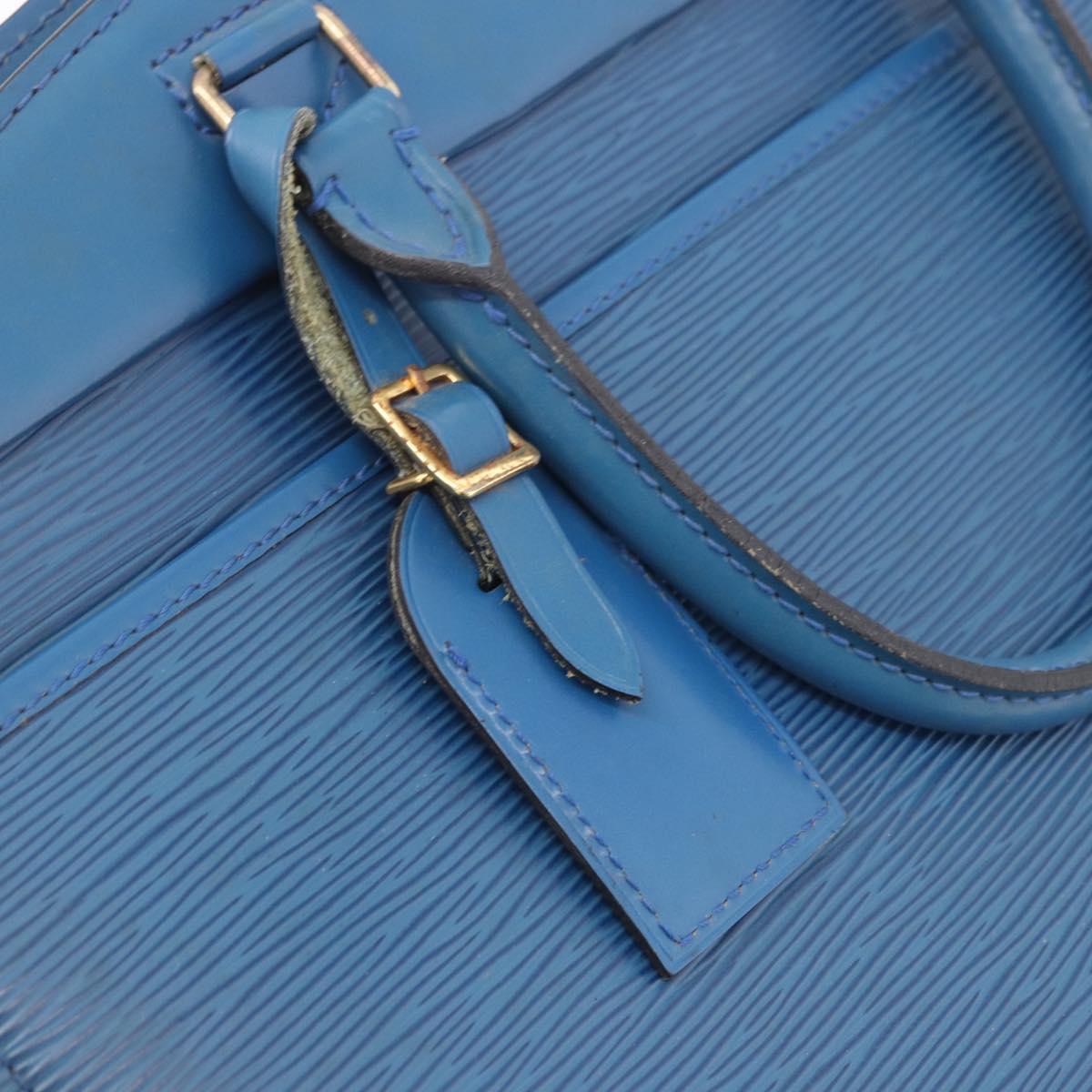 LOUIS VUITTON Epi Riviera Hand Bag Blue M48185 LV Auth 189376