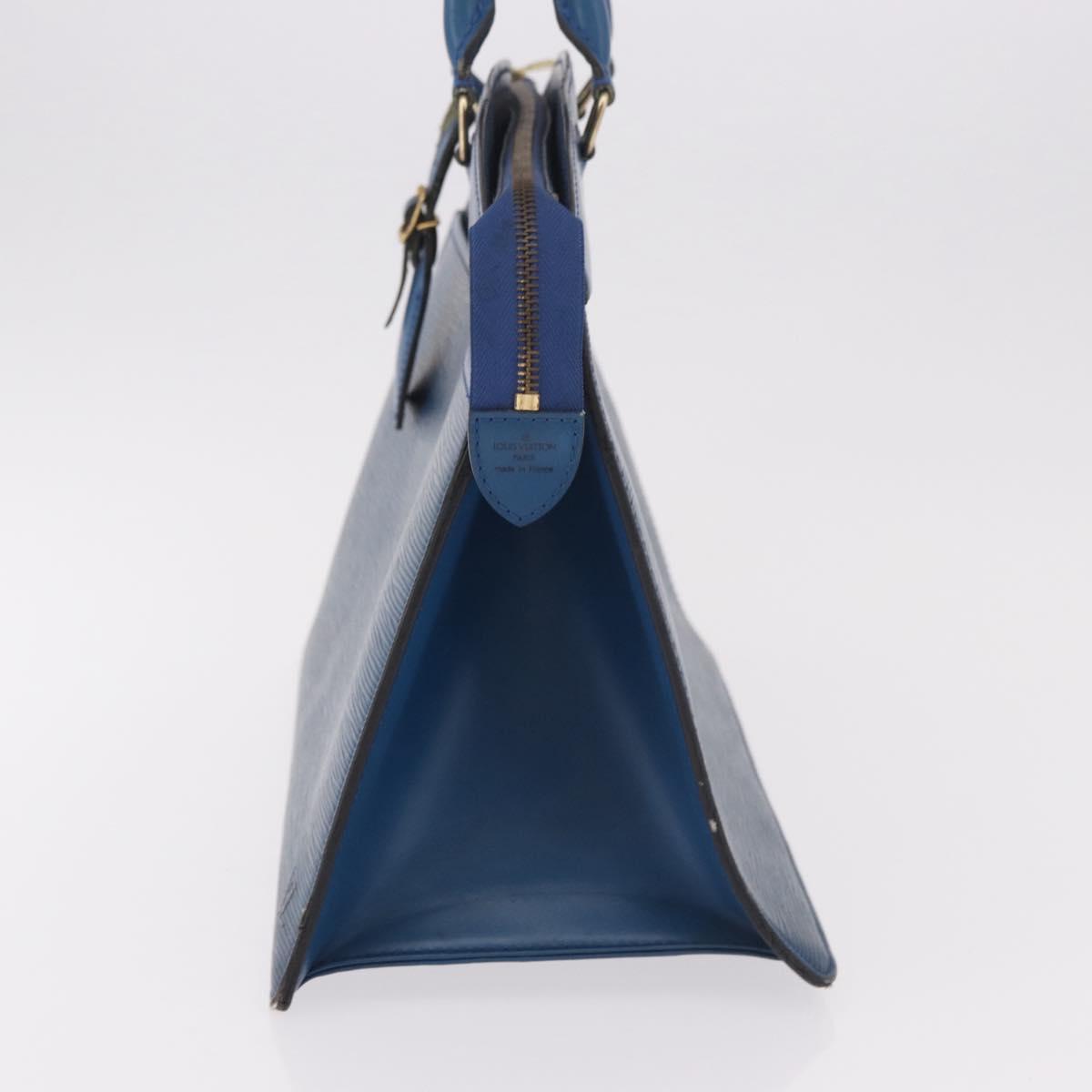 LOUIS VUITTON Epi Riviera Hand Bag Blue M48185 LV Auth 189376