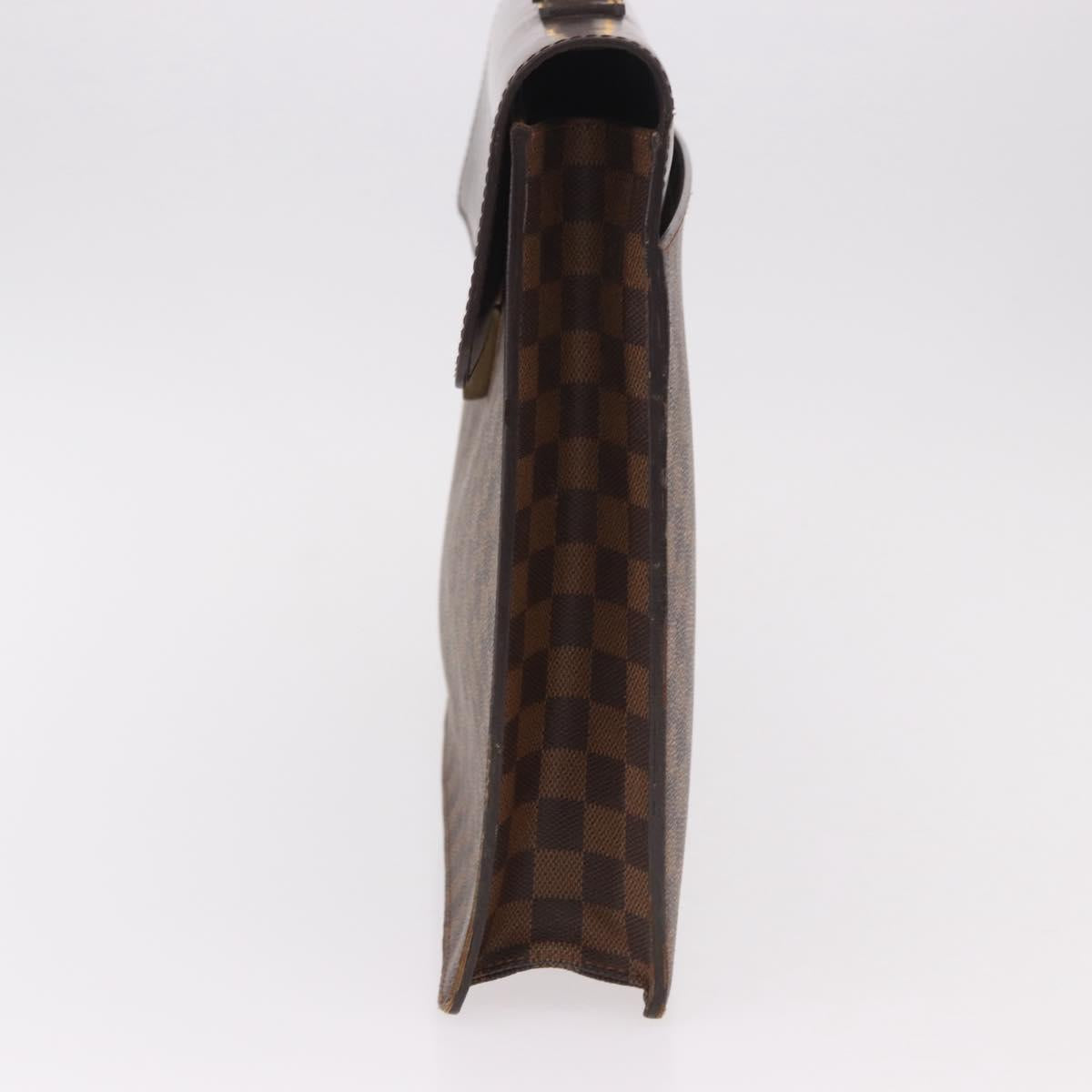 LOUIS VUITTON Damier Ebene Altona PM Briefcase N53315 LV Auth 189379