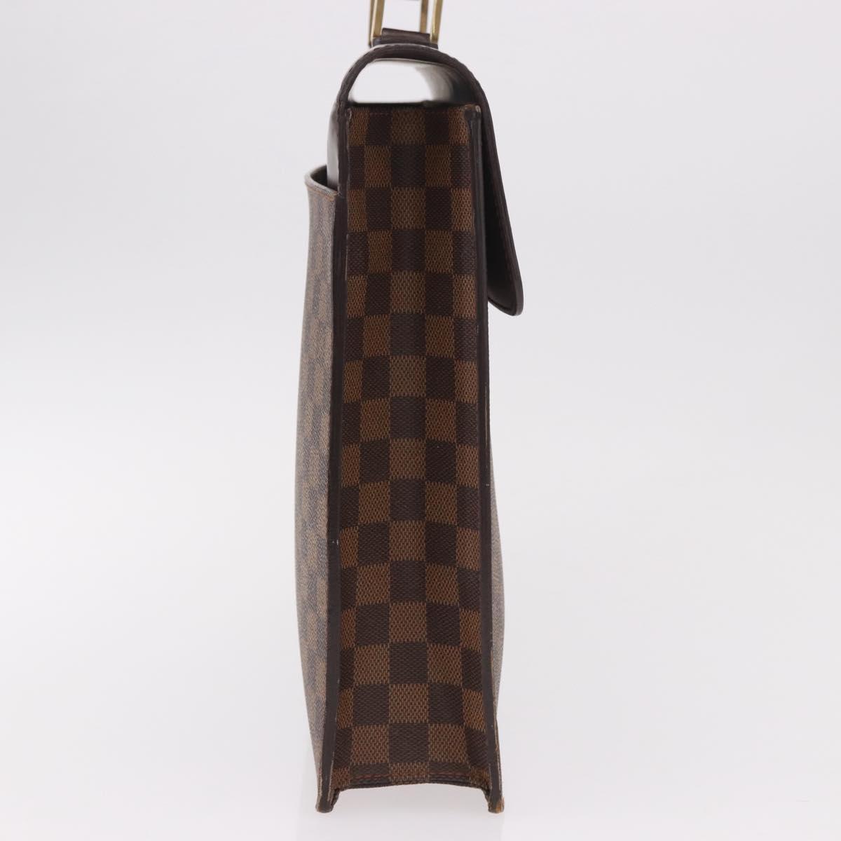 LOUIS VUITTON Damier Ebene Altona PM Briefcase N53315 LV Auth 189379